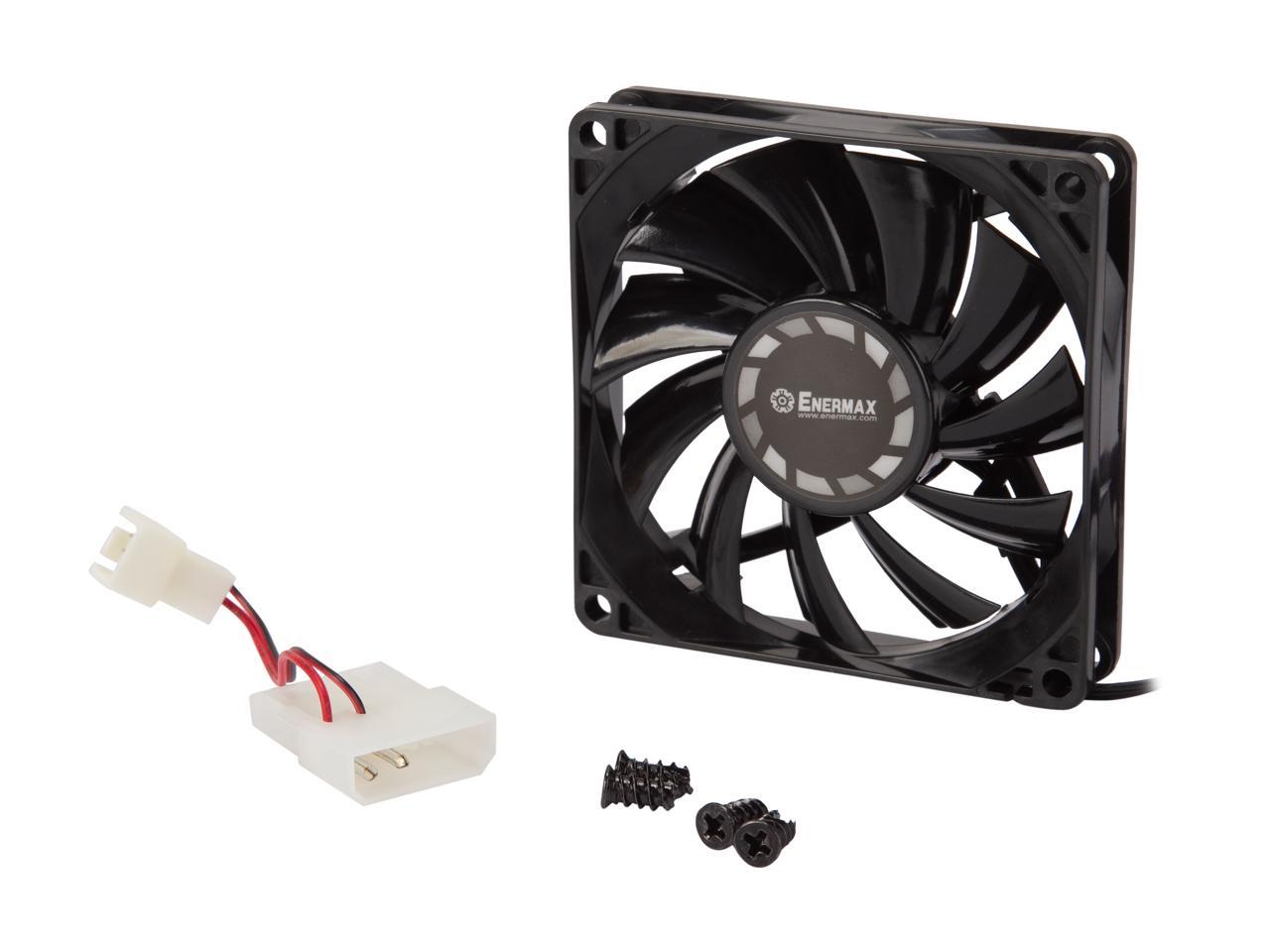 Athena Power FANC-TB815 8015 Slim Fan with Twister Bearing Technology Long Lifetime & Low Noise. And Turbine Blades for High-pressure Airflow.