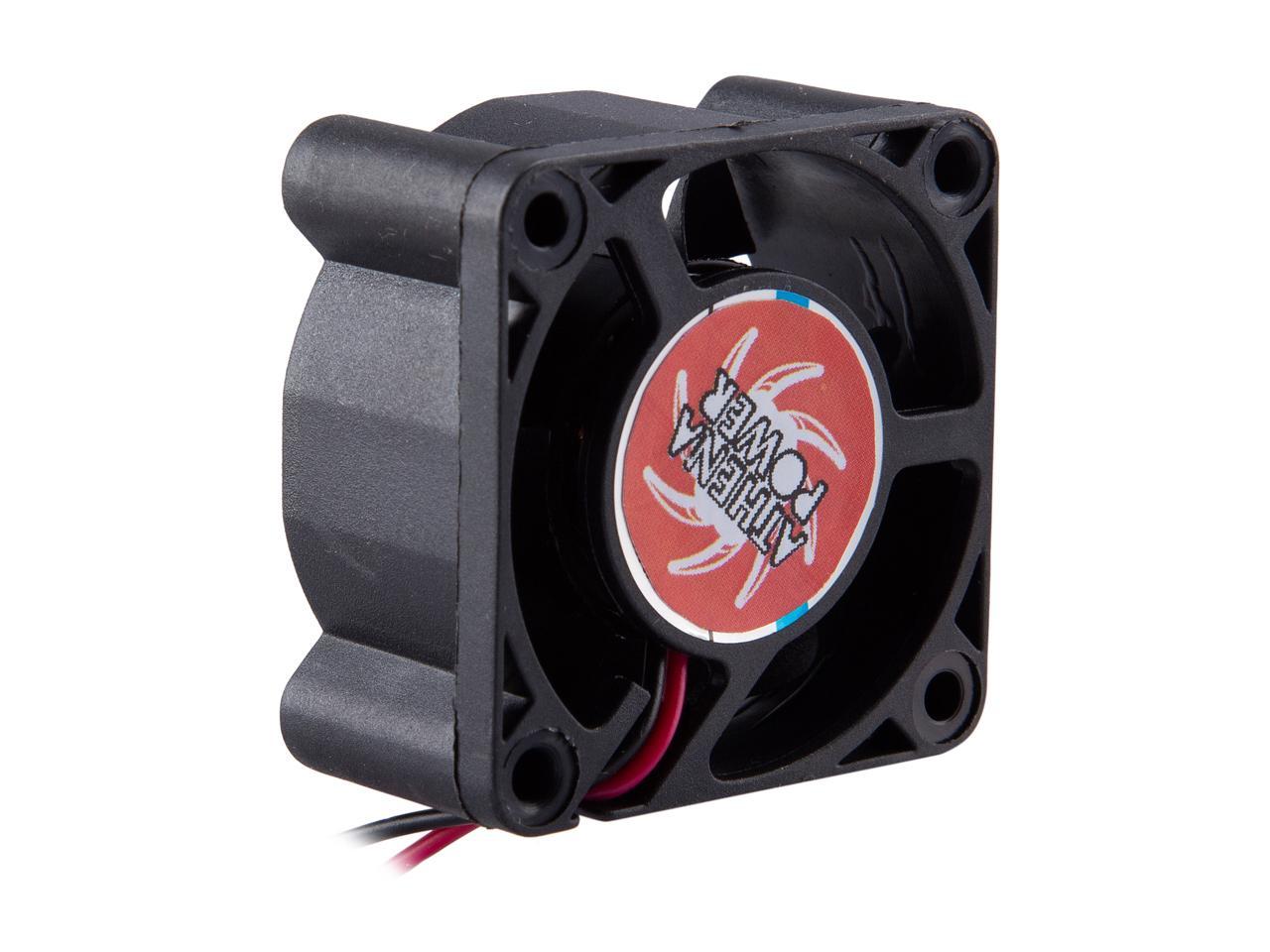 Athena Power FANC-4020S - 40 x 20mm Cooling Fan, 6200 RPM, 7.10 CFM, 28 dBA, 3pin Fan Connector, Compatible with 1U Chassis