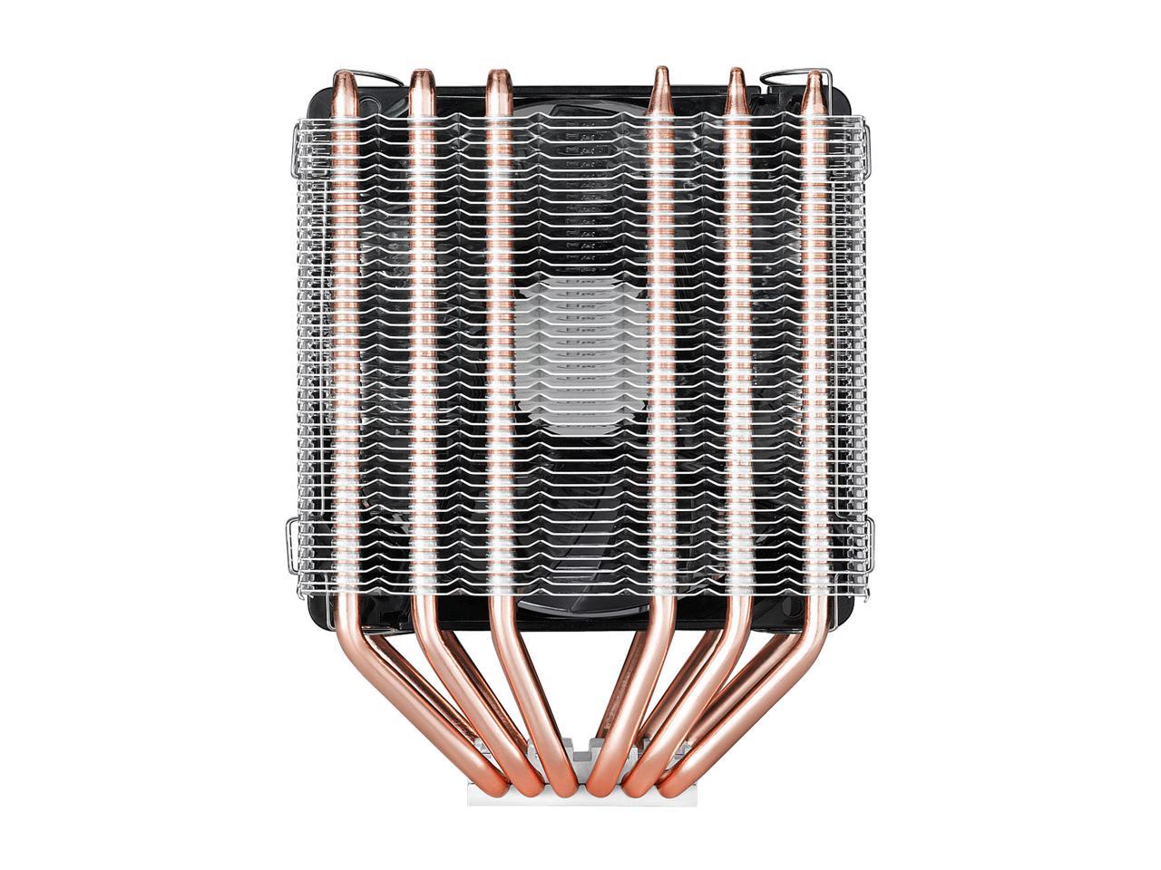 DEEPCOOL NEPTWIN V2-CPU Cooler Dual 120mm LED PWM Fans Twin-tower Polished Copper Base Metal Mounting Kit Support LGA2066/AM4
