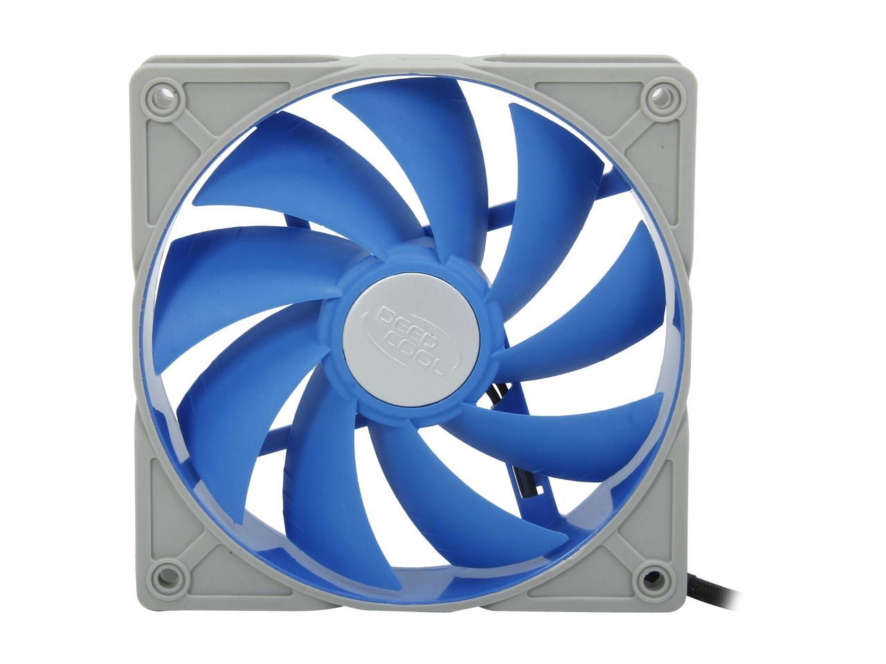 DEEPCOOL UF 120 PWM Fan 2-Ball Bearing Rubber Coating De-vibration Deep Silent