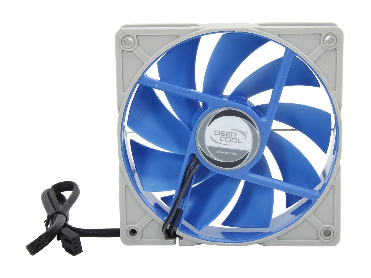 DEEPCOOL UF 120 PWM Fan 2-Ball Bearing Rubber Coating De-vibration Deep Silent