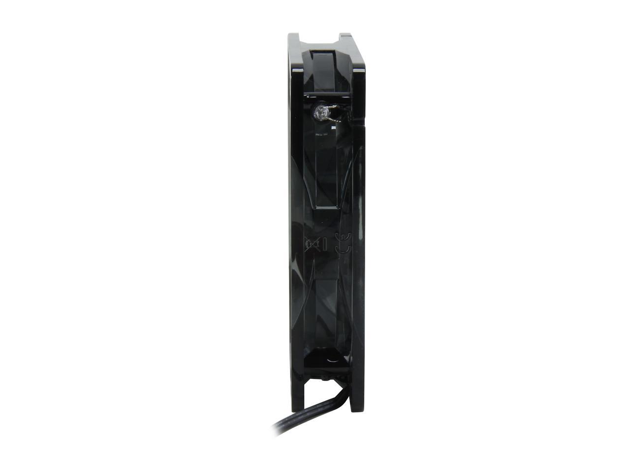DEEPCOOL WIND BLADE 120 Hydro Bearing Semi-transparent Black Fan with Blue LED