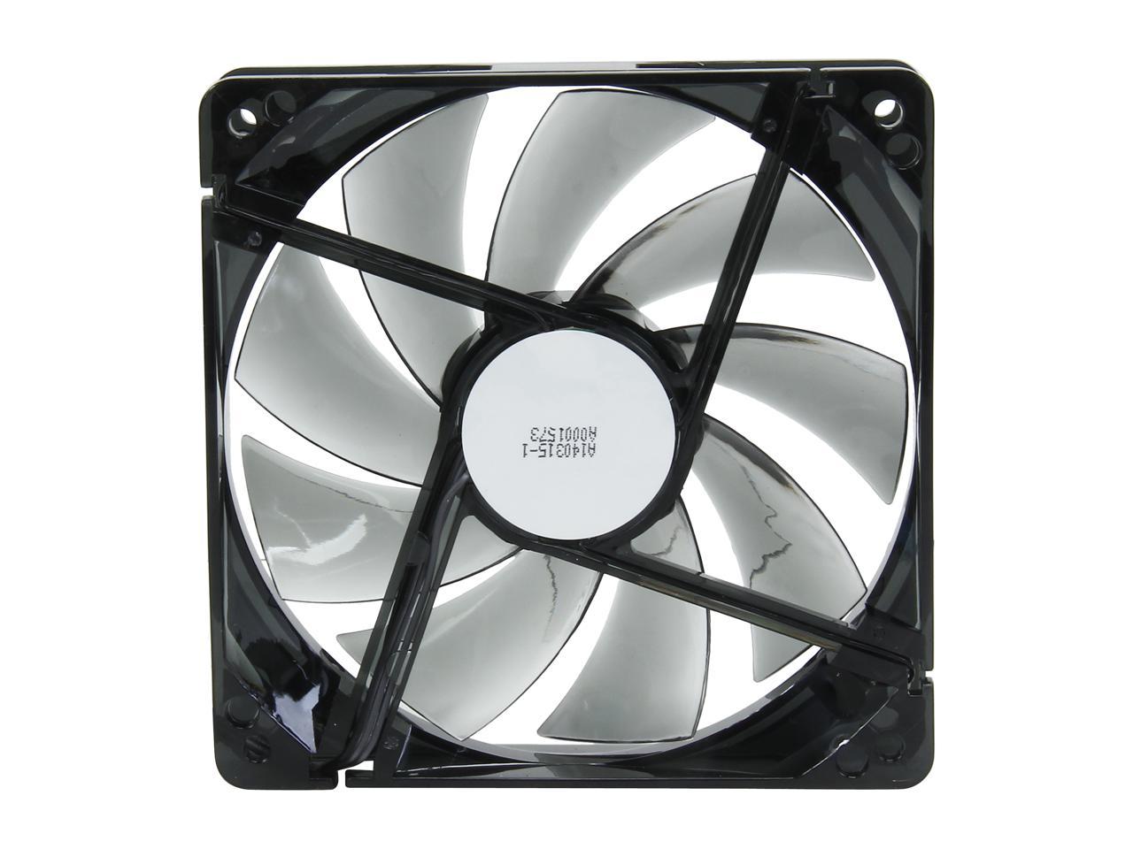 DEEPCOOL WIND BLADE 120 Hydro Bearing Semi-transparent Black Fan with Blue LED