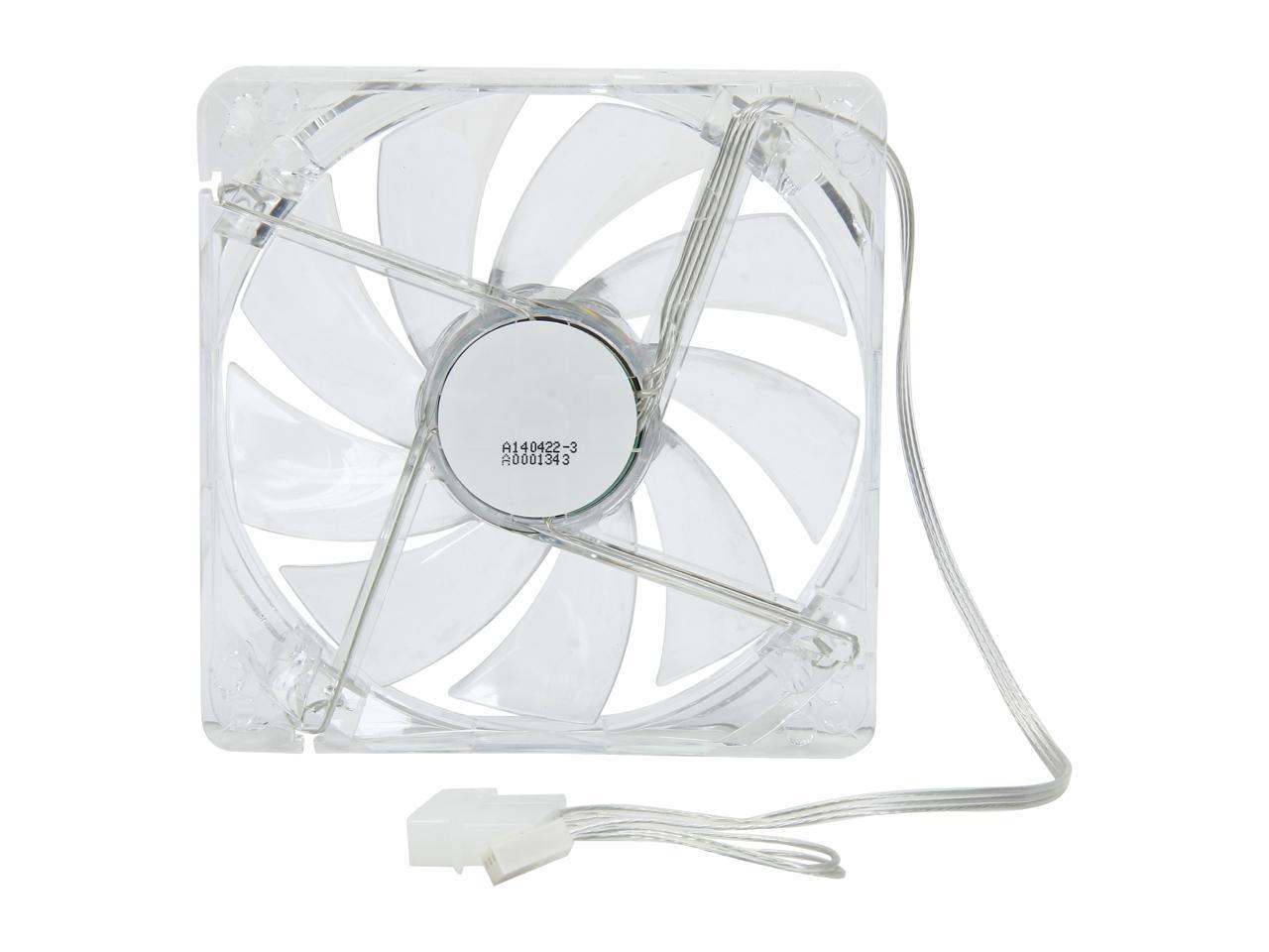 DEEPCOOL XFAN 120L/R Hydro Bearing Transparent Fan with Red LED