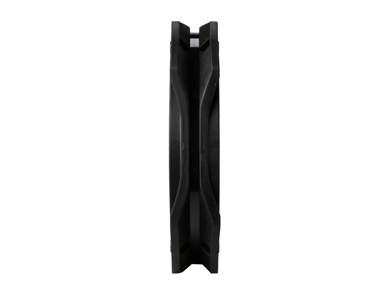 DEEPCOOL GF 140 Black FDB Bearing PWM Fan Detachable, Rubber Coating De-vibration Deep Silent