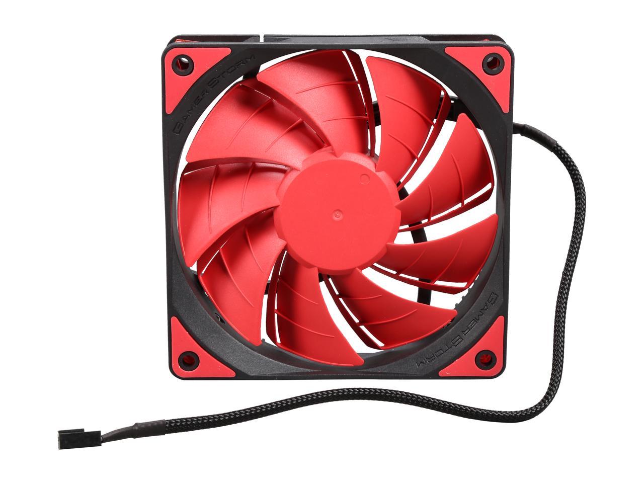 DEEPCOOL TF120 RED - FDB Bearing 120mm RED LED Silent PWM Fan for Computer Cases