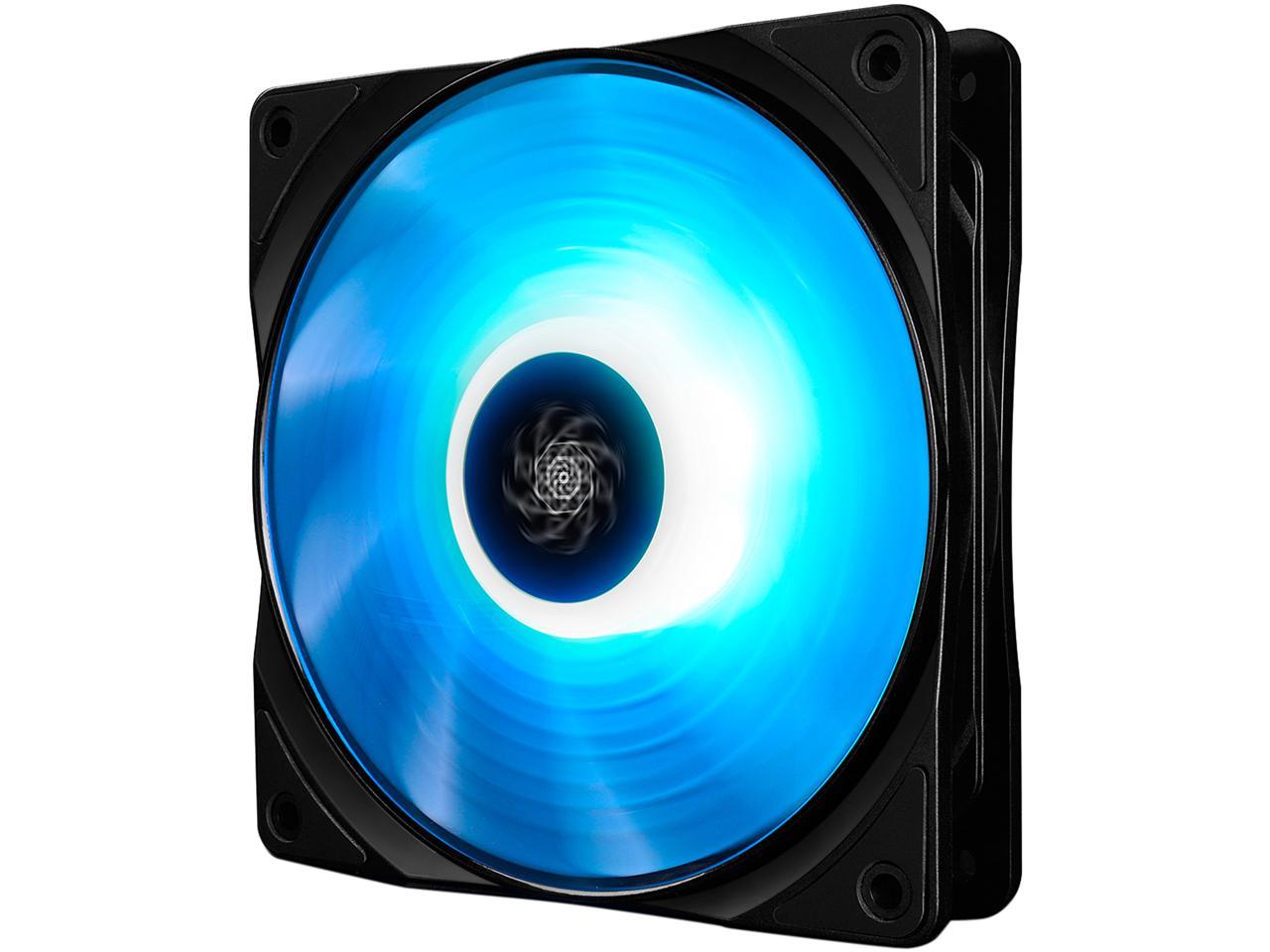 DEEPCOOL RF 120 Ultra Quiet PWM Fan 6 high brightness controlable RGB LED Lights