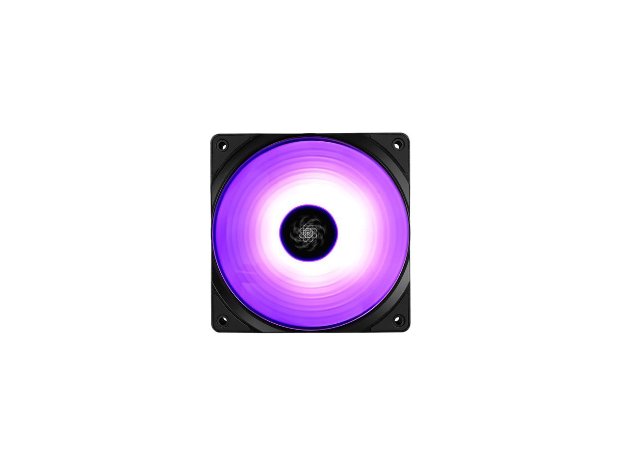 DEEPCOOL CF 120 (3 in 1) Super Silent PWM Intelligent Control Addressable RGB Fan Motherboard Sync A-RGB Controller High Performance