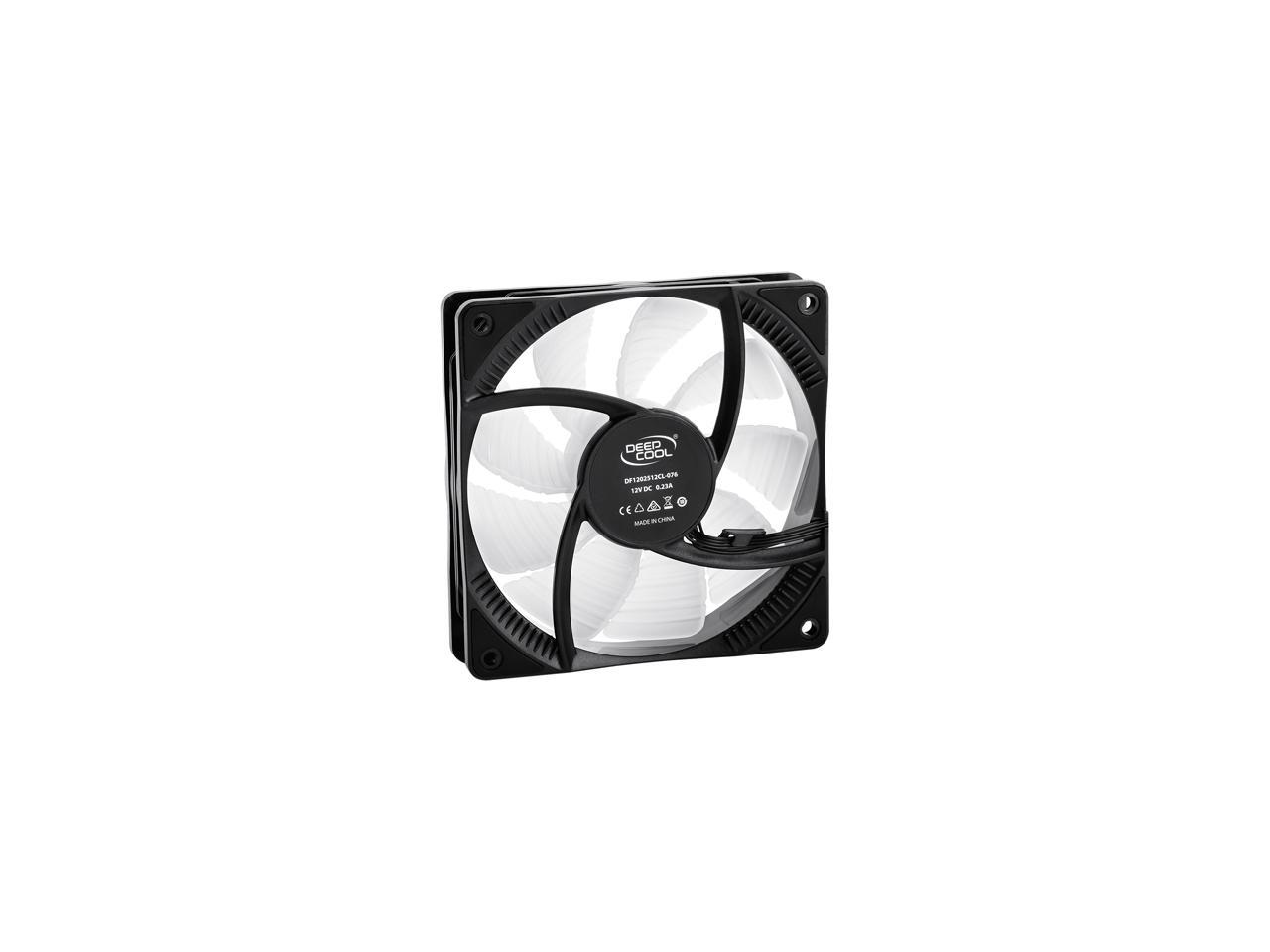 DEEPCOOL CF 120 (3 in 1) Super Silent PWM Intelligent Control Addressable RGB Fan Motherboard Sync A-RGB Controller High Performance