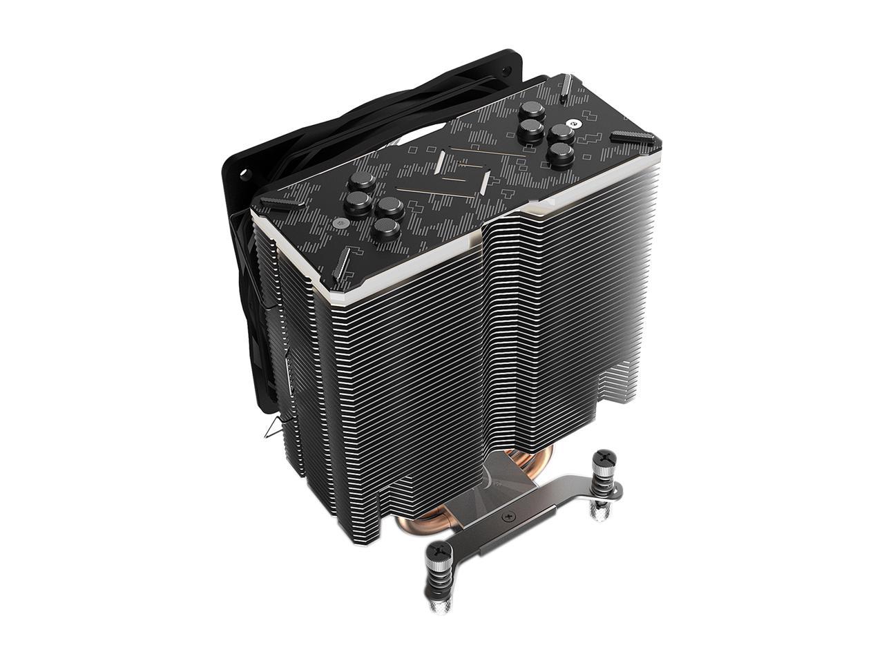 DEEPCOOL GAMMAXX GT TGA TUF Gaming Alliance Edition Synchronized RGB all-aluminum Housing and Fan CPU Air Cooler 4 Heatpipes easy installation