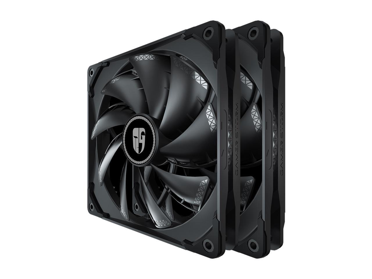 DeepCool CASTLE 280EX AIO Liquid CPU Cooler, Anti-Leak Technology, Two TF140S PWM Fans, Addressable RGB Controller and 5V 3-Pin Motherboard