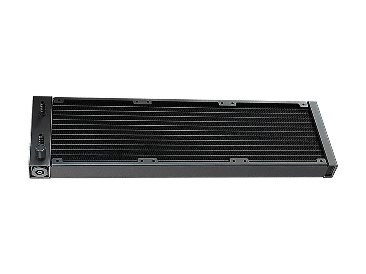 DeepCool CASTLE 360EX RGB AIO Liquid CPU Cooler, Anti-Leak Technology, Three MF120GT A-RGB PWM Fans, Wire Controller and 5V-D-G 3-Pin Motherboard Connector, TR4/AM4 Supported