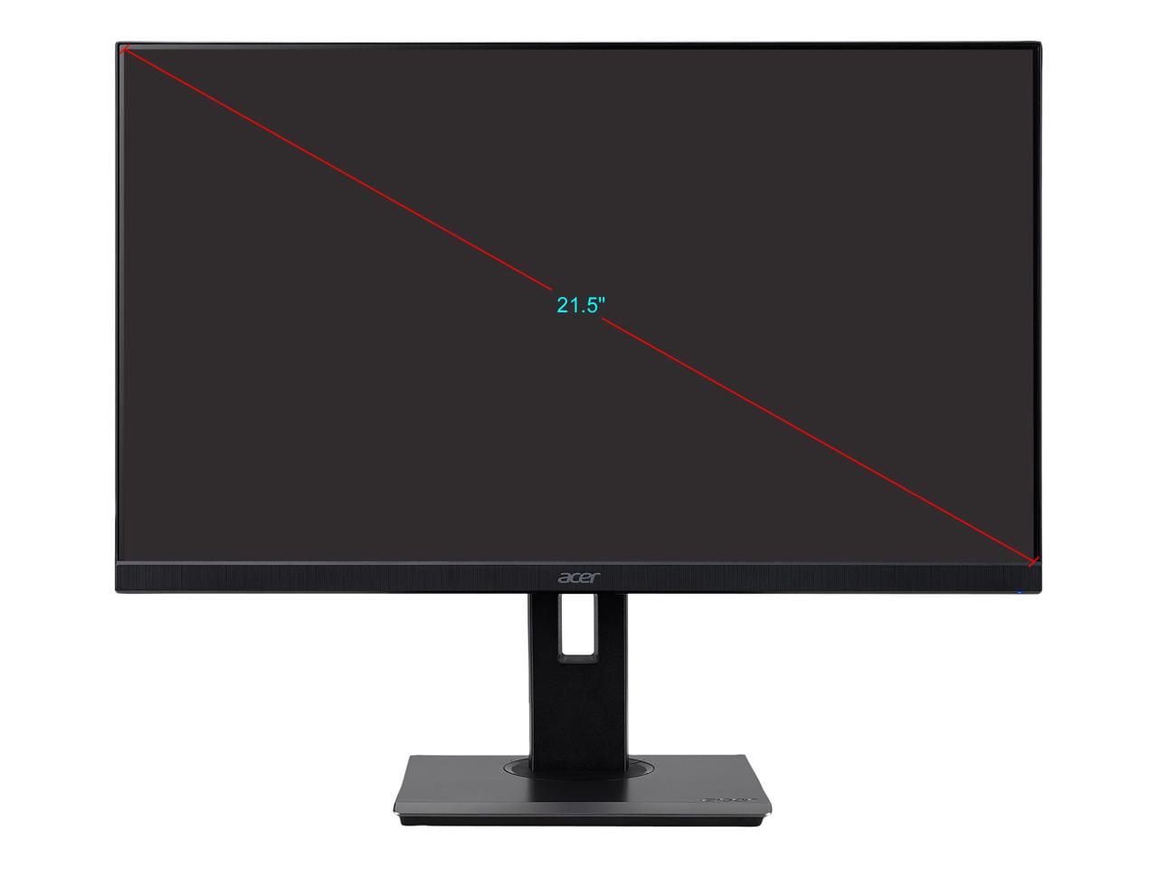 Acer B227Q 21.5" 1920x1080 FHD LED LCD IPS 4ms 75Hz Professional Series Monitor
