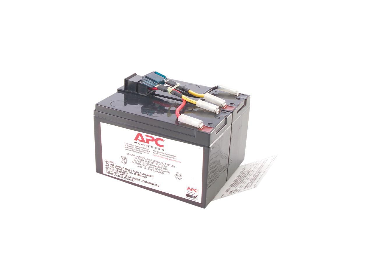 APC UPS Battery Replacement for APC UPS Models SMT750, SMT750US, SUA750 and select others (RBC48)