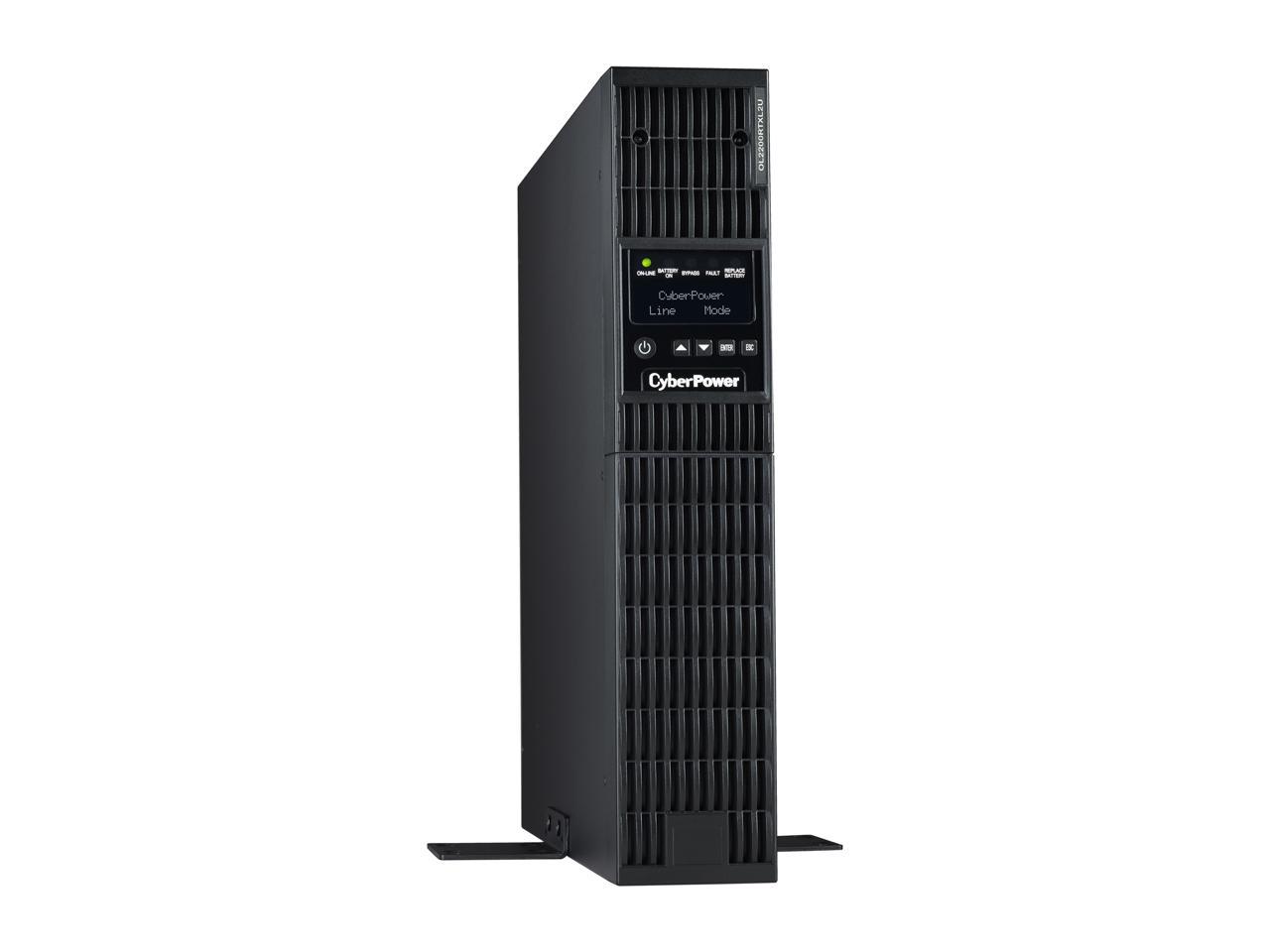 CyberPower Smart App Online OL2200RTXL2U 2200VA 100-125V Pure Sine Wave LCD Rack/Tower UPS