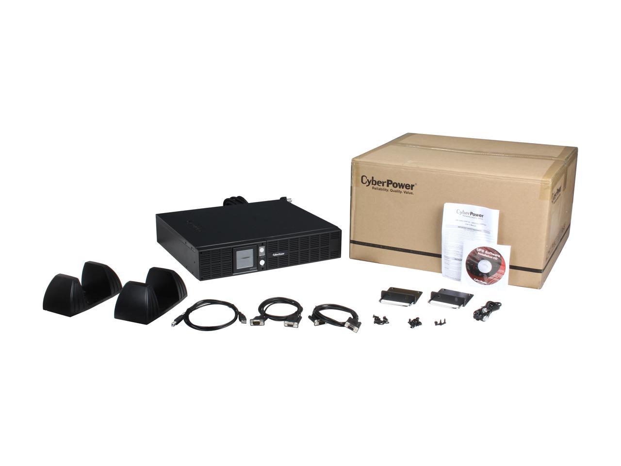 CyberPower Smart App LCD OR2200LCDRT2U 2000 VA 1320 W 8 Outlets UPS