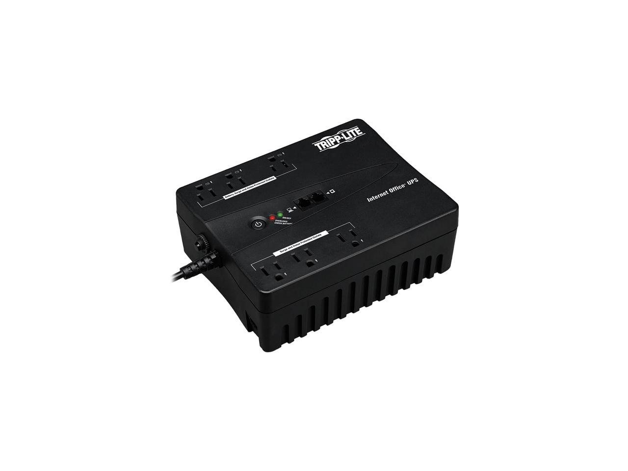 Tripp Lite Internet Office 120V 350 VA 180 Watts Standby UPS, Ultra-Compact Desktop, USB (INTERNET350U)