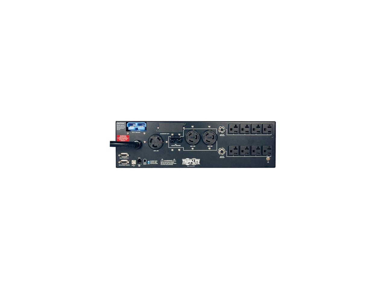 Tripp Lite SMART5000XFMRXL Smart Pro 5000 VA 3750 Watts 3U Rackmount 11 Outlets Extended Runtime Line Interactive UPS