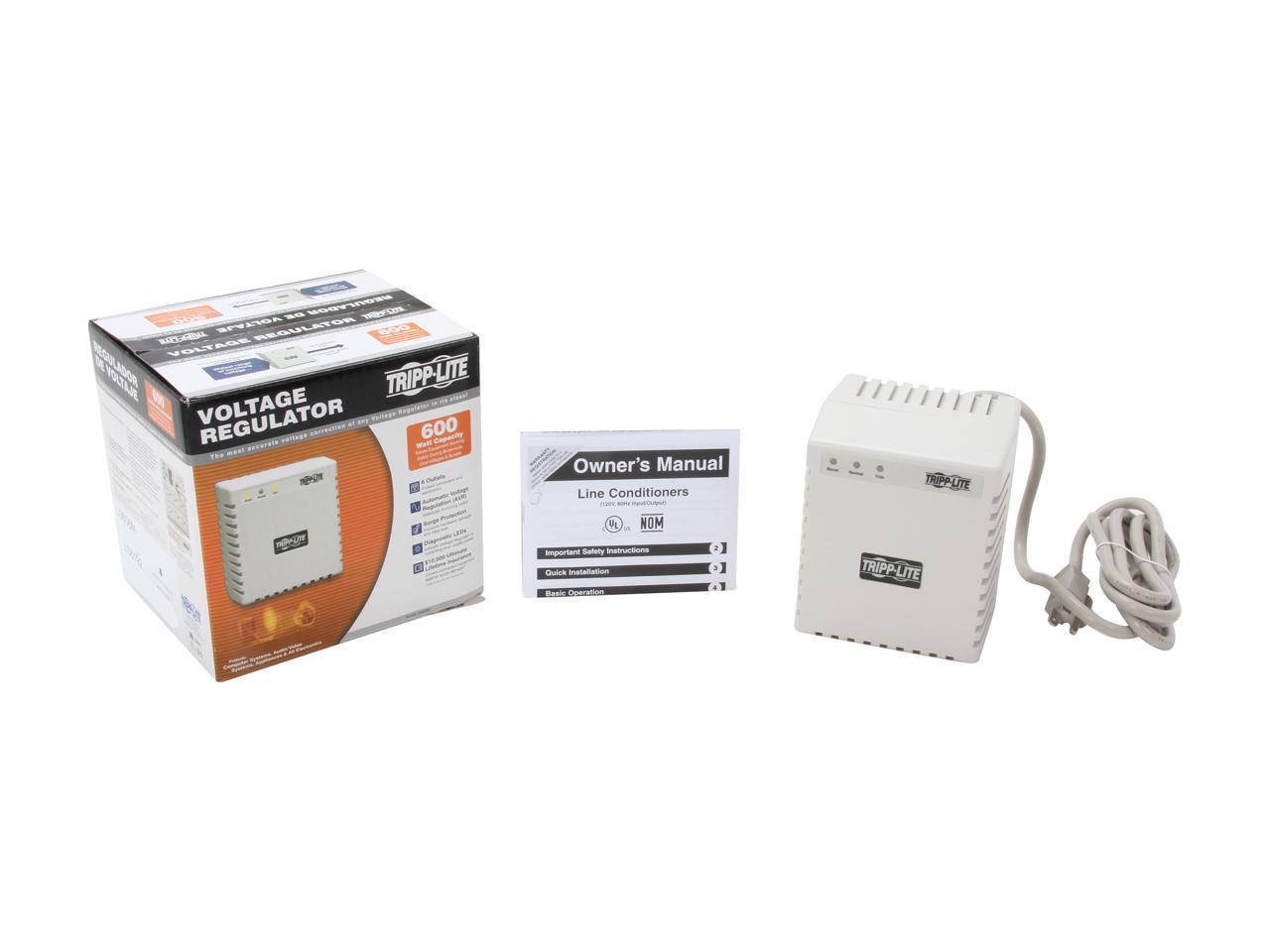 TRIPP LITE LS606M Line Conditioner / AVR System - Automatic Voltage Regulator / AC Surge Suppressor