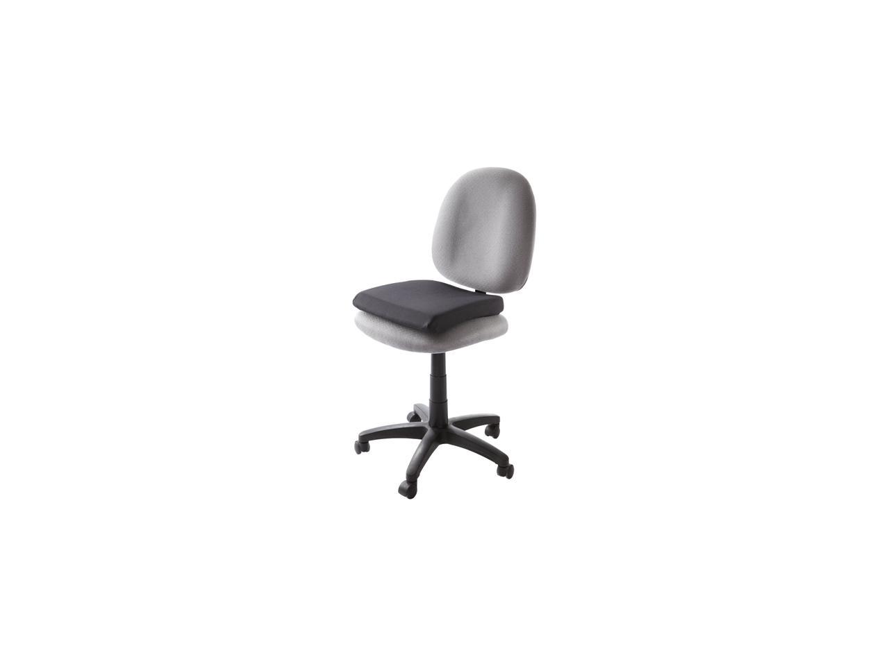 Kensington L82024F Memory Foam Seat Rest, 14.5" L x 13.5" W x 2.0" H, Black