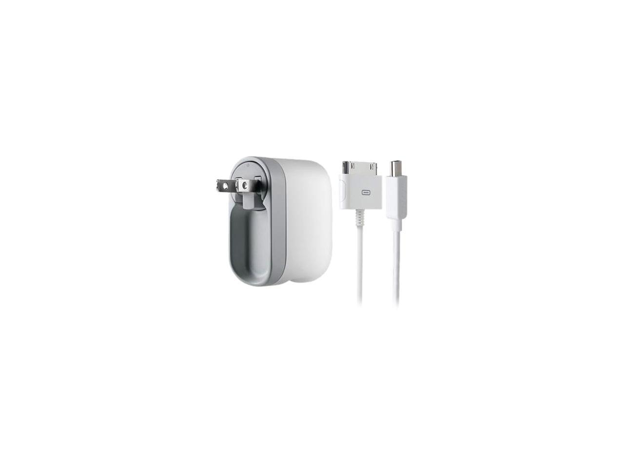 Belkin F8Z414ttP iPhone AC Charger with Swivel Plug & Charge Sync Cable
