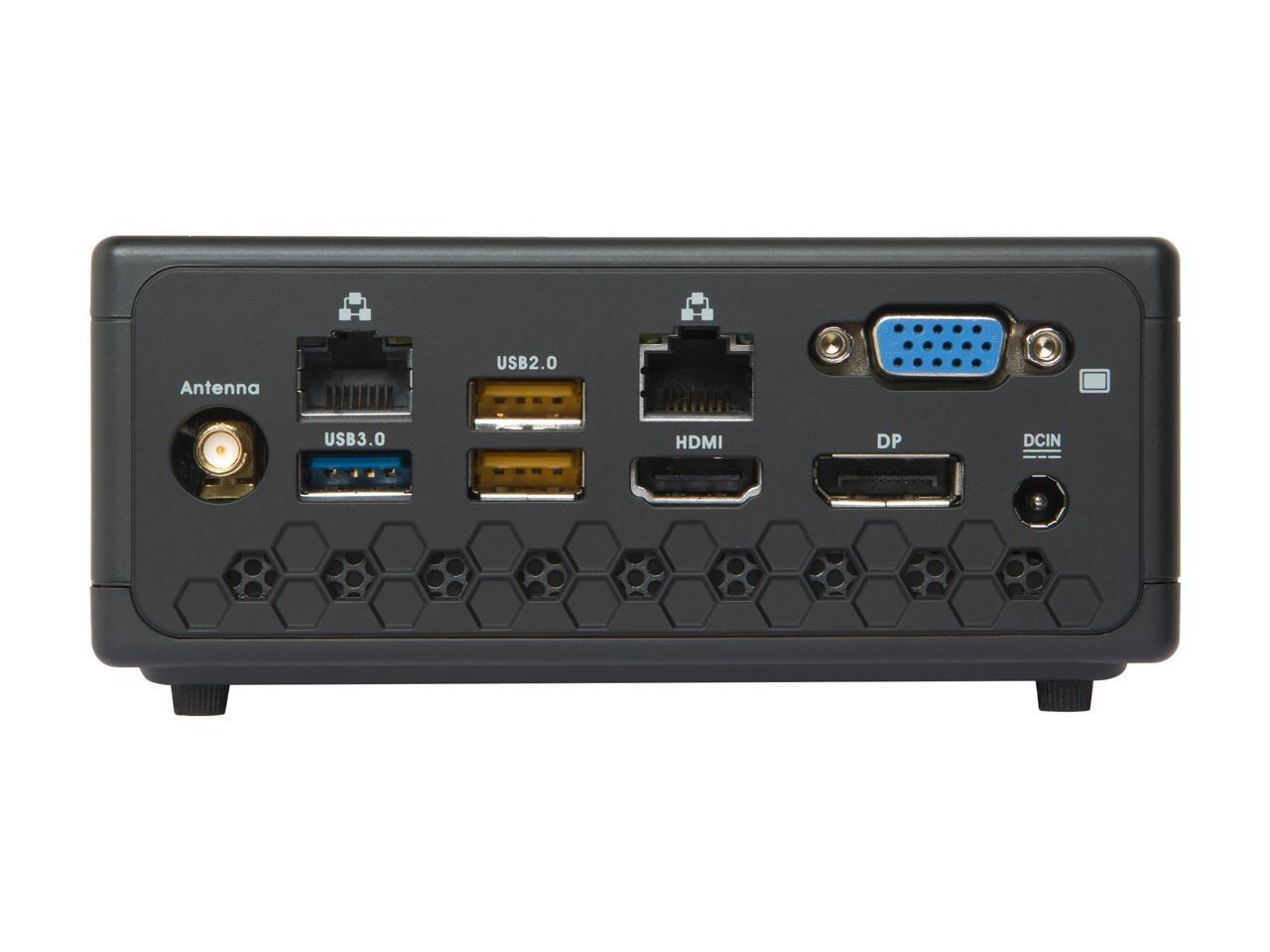 ZOTAC ZBOX C Series CI325 Nano Passive Cooled Silent Mini PC Intel N3160 Quad-core Intel HD Graphics HDMI VGA DisplayPort No Memory/Storage/OS Barebones System - ZBOX-CI325NANO-U