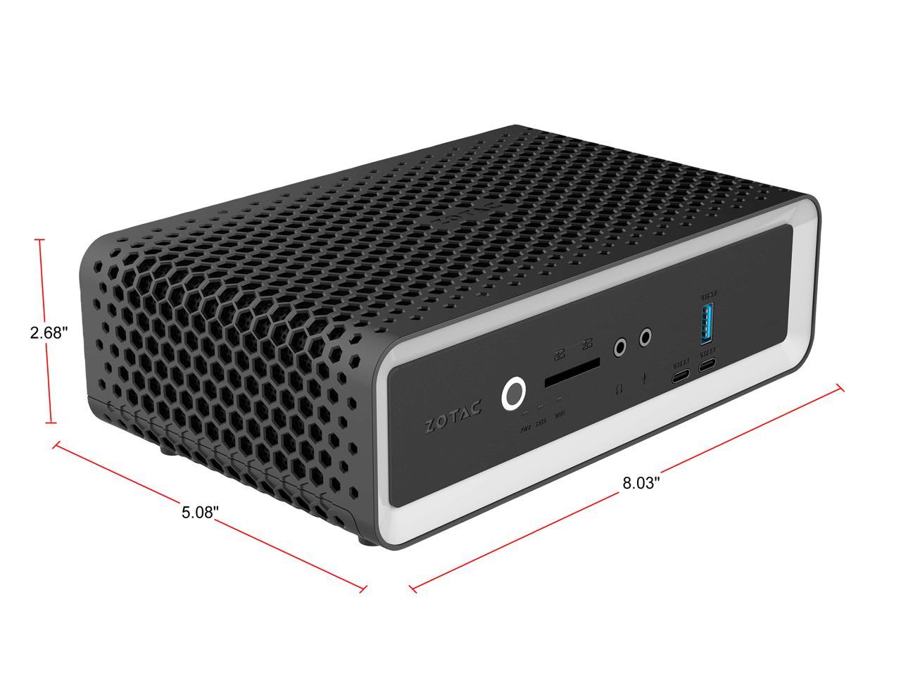 Zotac ZBOX CI662 nano ZBOX-CI662NANO-U Mini / Booksize Barebone System