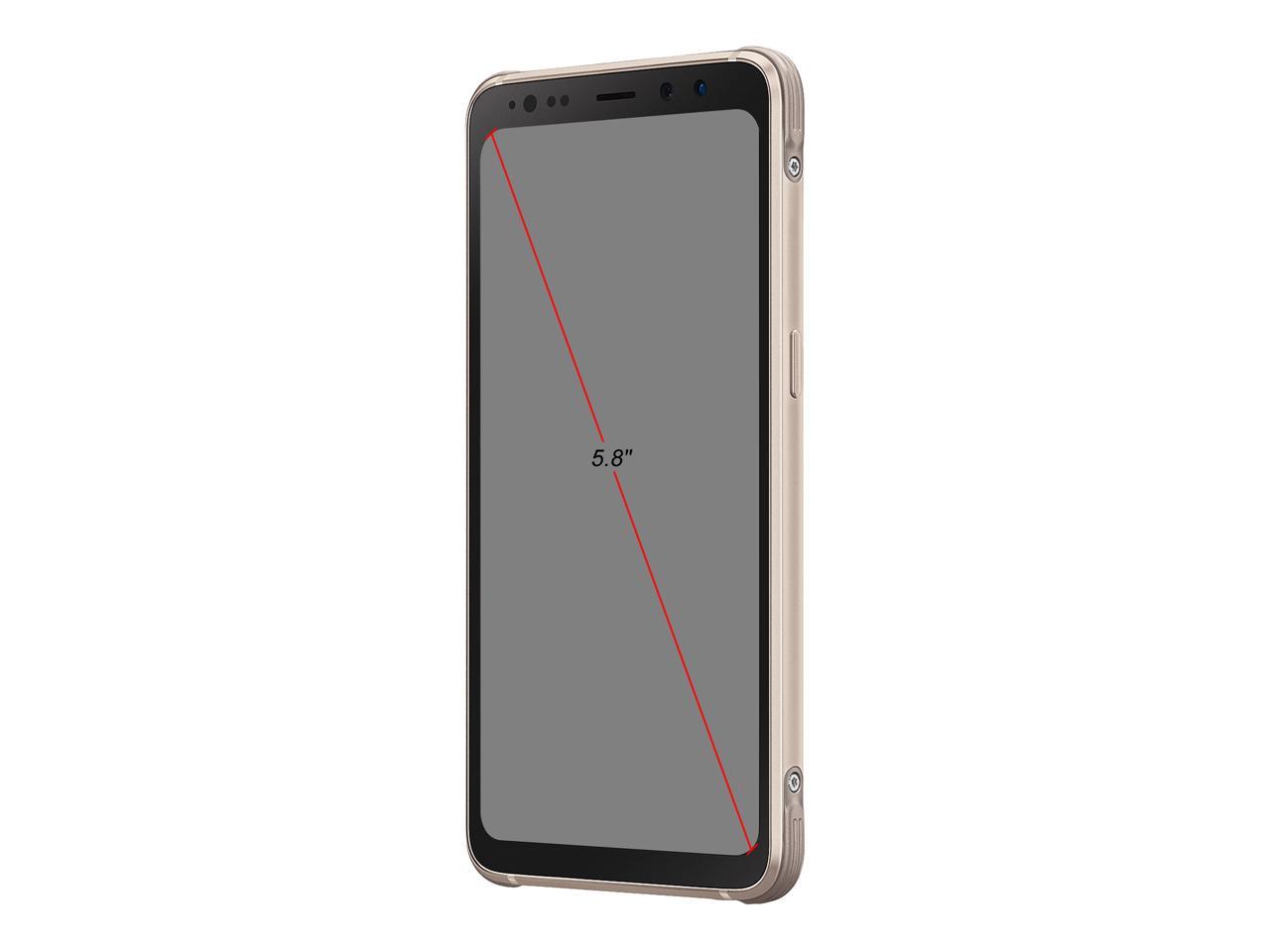 Samsung Galaxy S8 Active 4G LTE AT&T Unlocked GSM Phone w/ 12 MP Camera 5.8" Tungsten Gold 64GB 4GB RAM