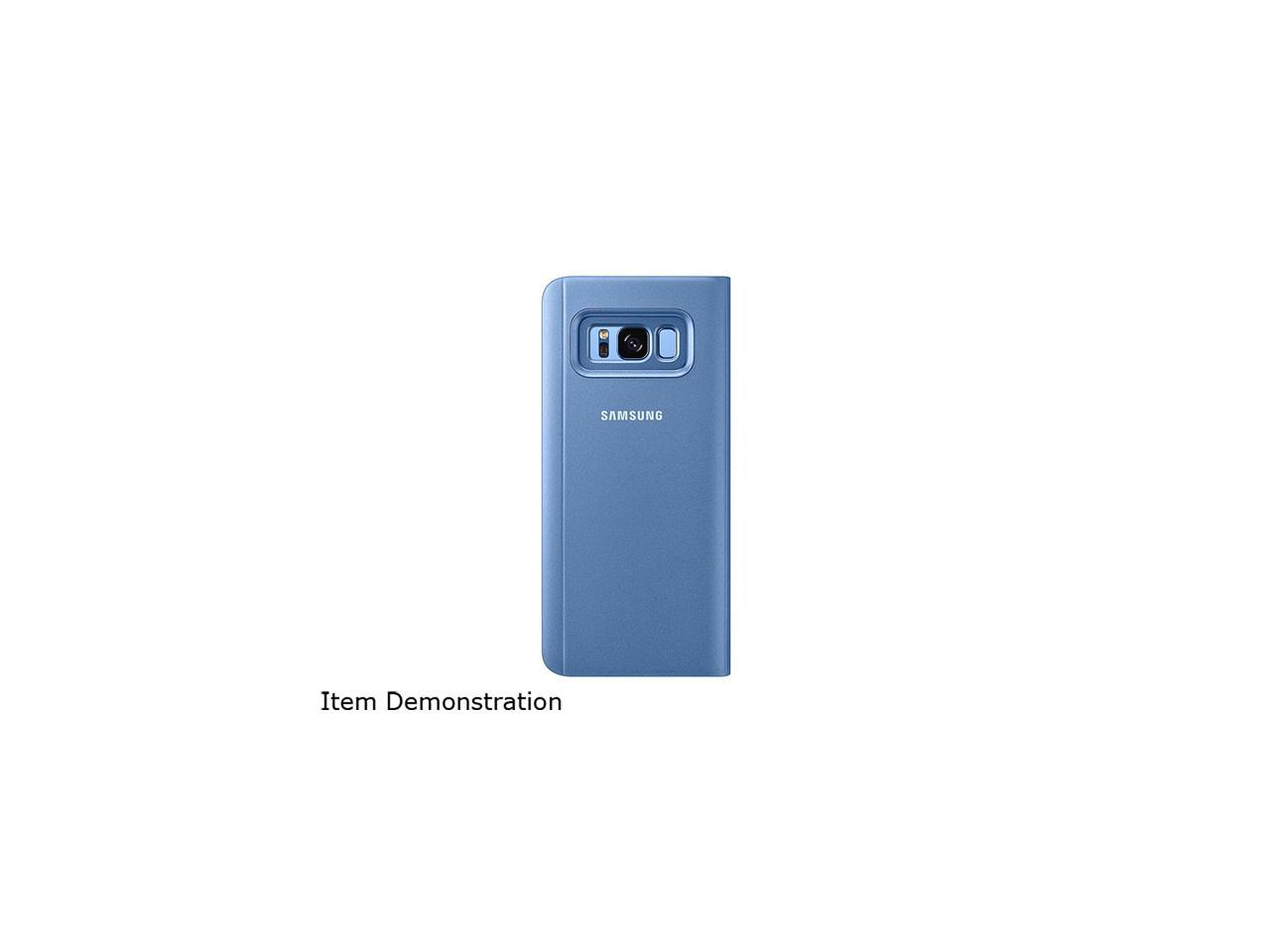 SAMSUNG Blue Galaxy S8 S-View Flip Cover EF-ZG950CLEGUS