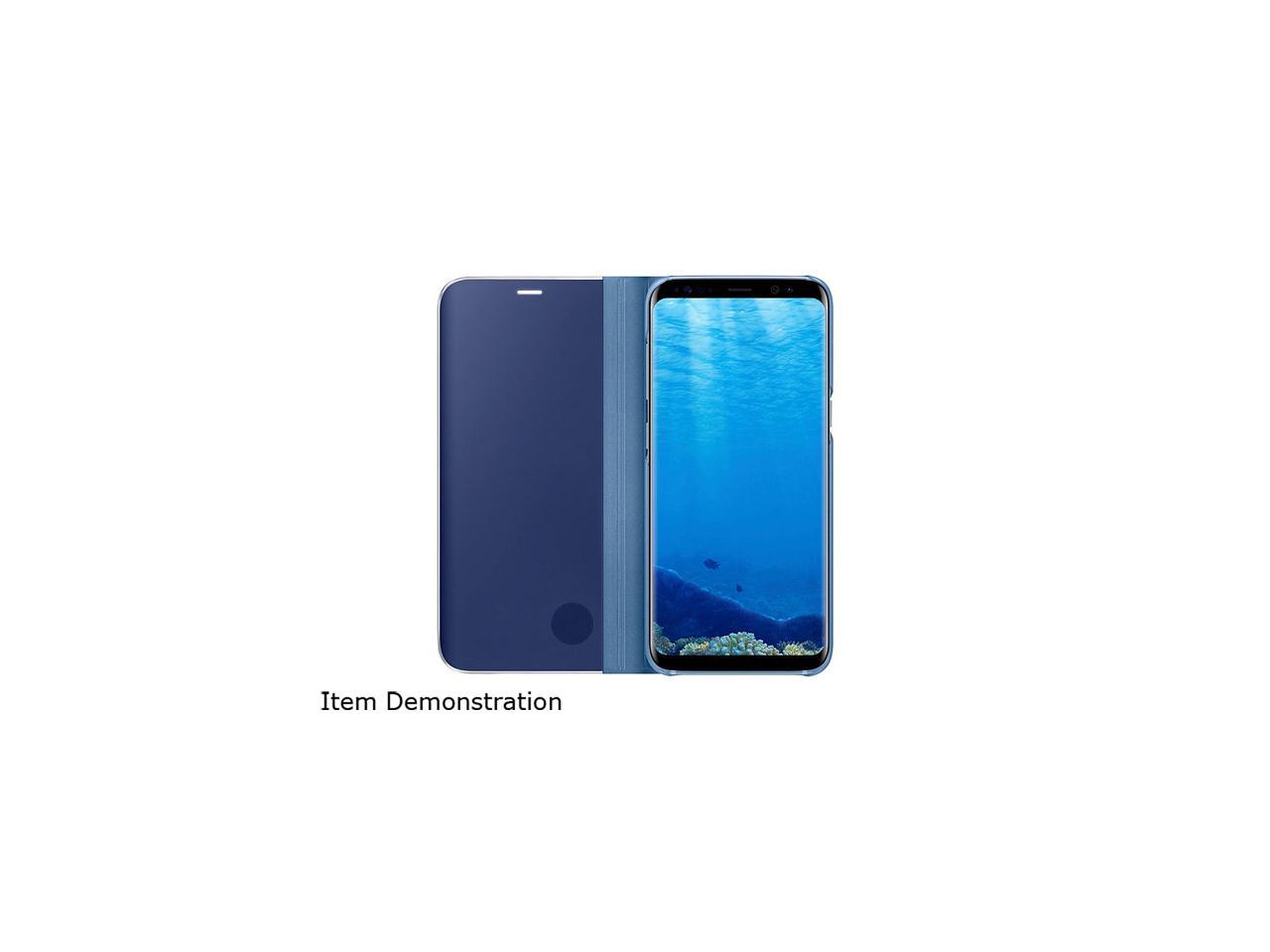 SAMSUNG Blue Galaxy S8 S-View Flip Cover EF-ZG950CLEGUS
