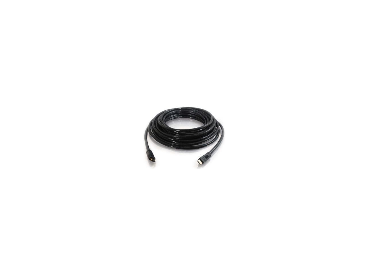 C2G 41193 Pro Series HDMI Cable, Plenum CMP-Rated, Black (50 Feet, 15.24 Meters)