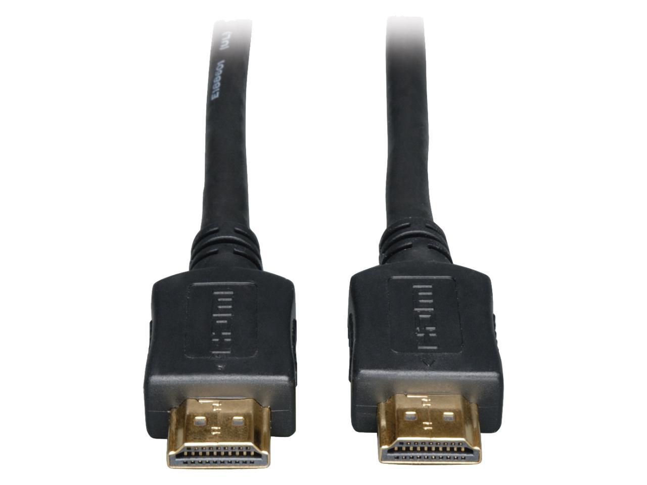 Tripp Lite High Speed HDMI Cable, Ultra HD 4K x 2K, Digital Video with Audio (M/M), Black, 12-ft. (P568-012)