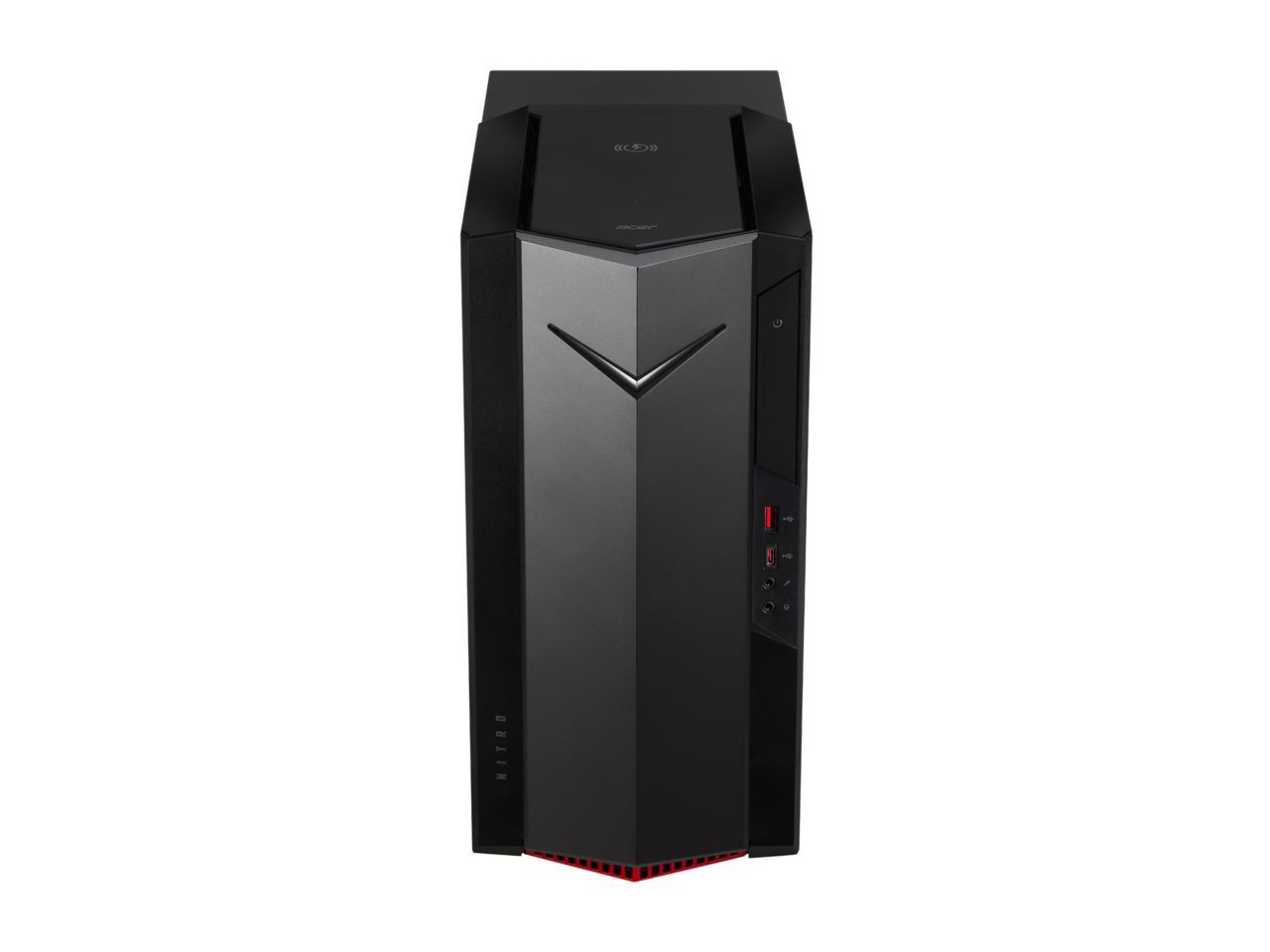 Acer Nitro 50 - Intel Core i5-10400F - 8 GB DDR4 - 512 GB SSD - GeForce GTX 1650 - Windows 10 Home - Gaming Desktop (N50-610-UR14)