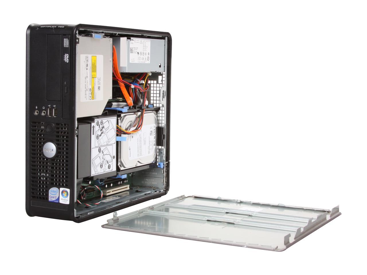 DELL Desktop PC OptiPlex 755 DT Core 2 Duo 2.3GHz 2GB 80GB HDD Windows 7 Home Premium 32-Bit 18 Months Warranty