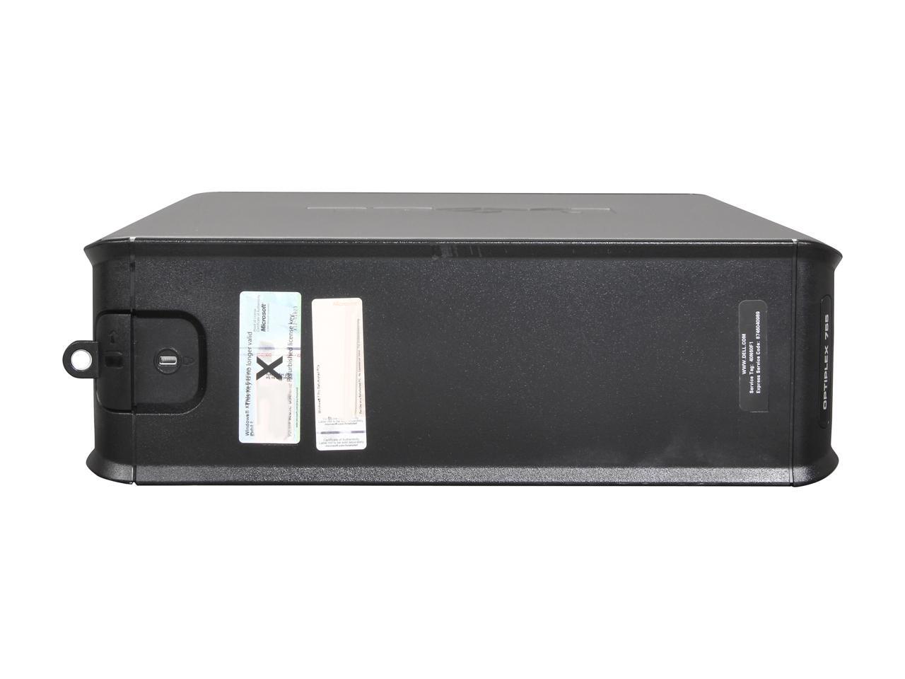 DELL Desktop PC OptiPlex 755 Core 2 Duo 2.66 GHz 4 GB 250 GB HDD Intel HD Graphics Windows 10 Pro 64-Bit