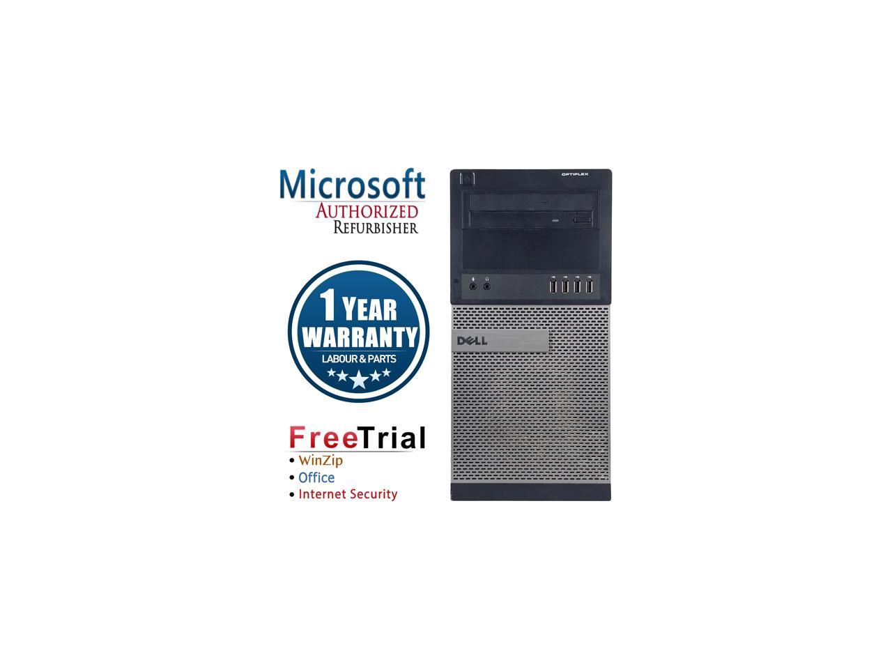 Refurbished Dell OPTIPLEX 990 Tower Intel Core i5 2400 3.1G / 16G DDR3 / 120G SSD+2TB / DVD / Windows 10 Professional 64 Bit / 1 Year Warranty