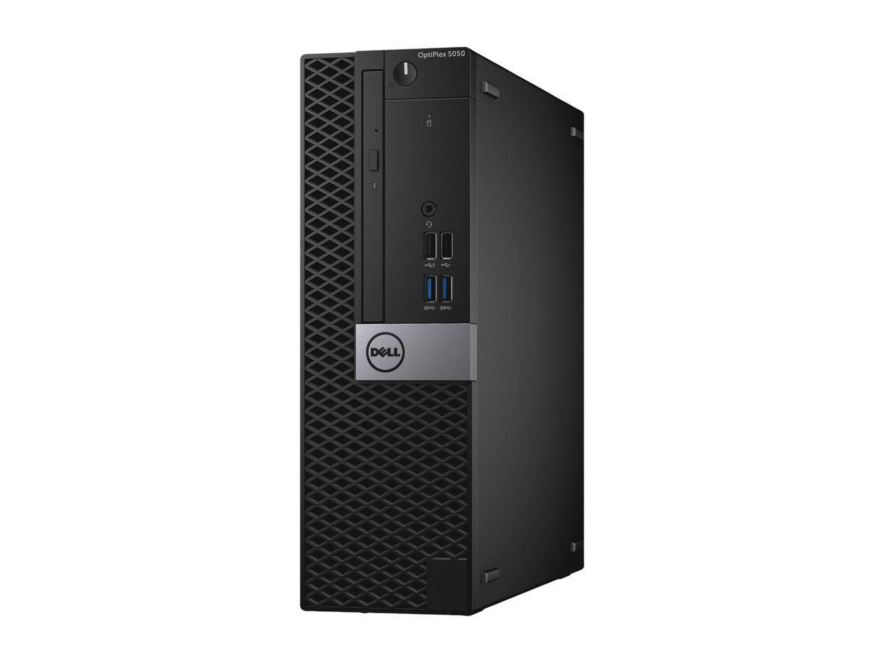 DELL Desktop Computer OptiPlex 5050 (H60K4) Intel Core i5 7th Gen 7500 (3.40 GHz) 8 GB DDR4 500 GB HDD Intel HD Graphics 630 Windows 10 Pro 64-Bit