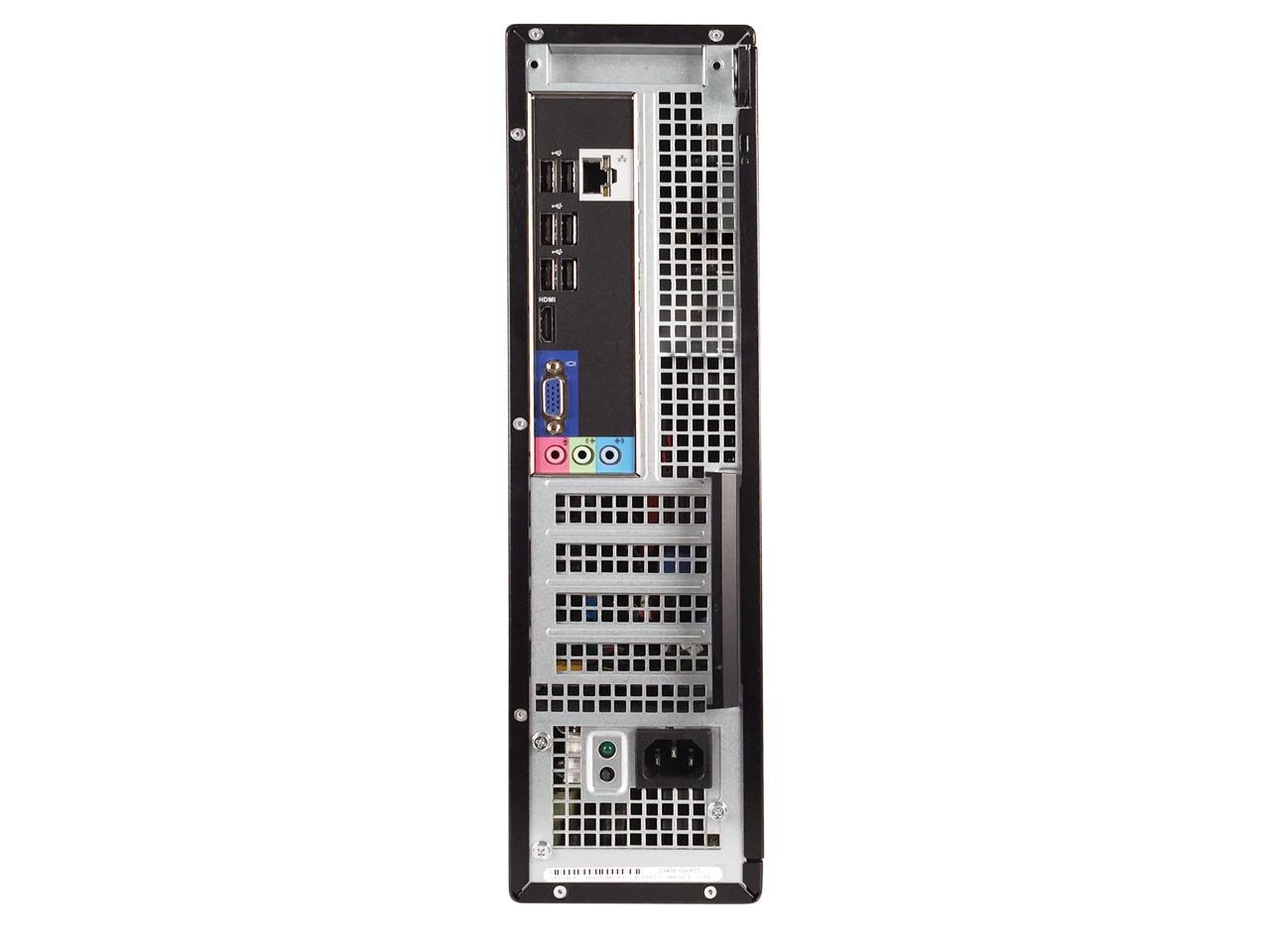 Refurbished Dell OptiPlex 390 Desktop Intel Core i3 2100 3.10 GHz / 8 GB DDR3 / 1TB HDD / DVD / USB WIFI / USB BT 4.0 / HDMI / VGA / Windows 10 Professional 64 Bit / 1 Year Warranty