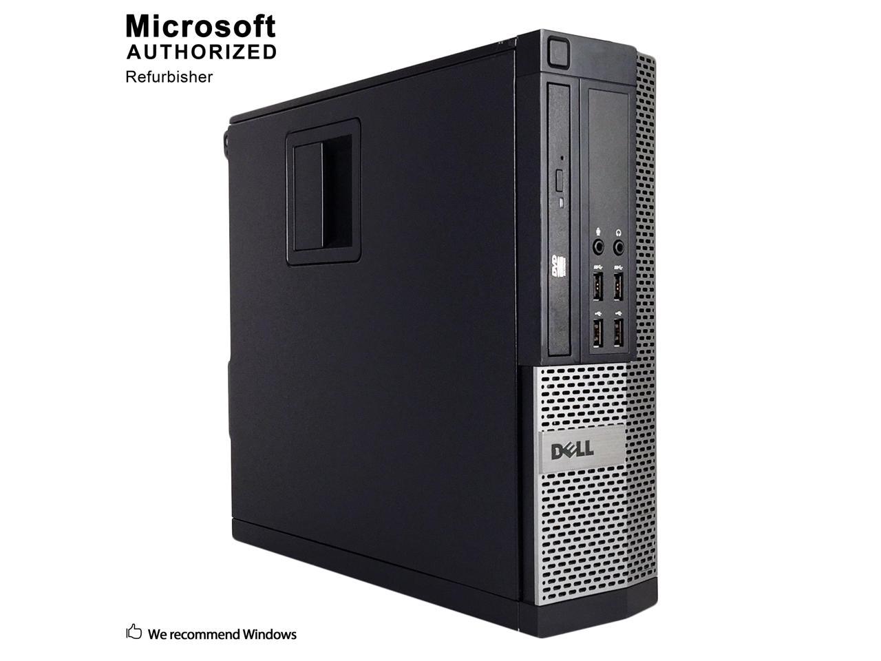 Refurbished Dell OptiPlex 7010 Small Form Factor Intel Core i5 3470 3.20 GHz / 16 GB DDR3 / 2TB HDD / DVD / USB WIFI / USB BT 4.0 / HDMI / DP / VGA / Windows 10 Professional 64 Bit / 1 Year Warranty