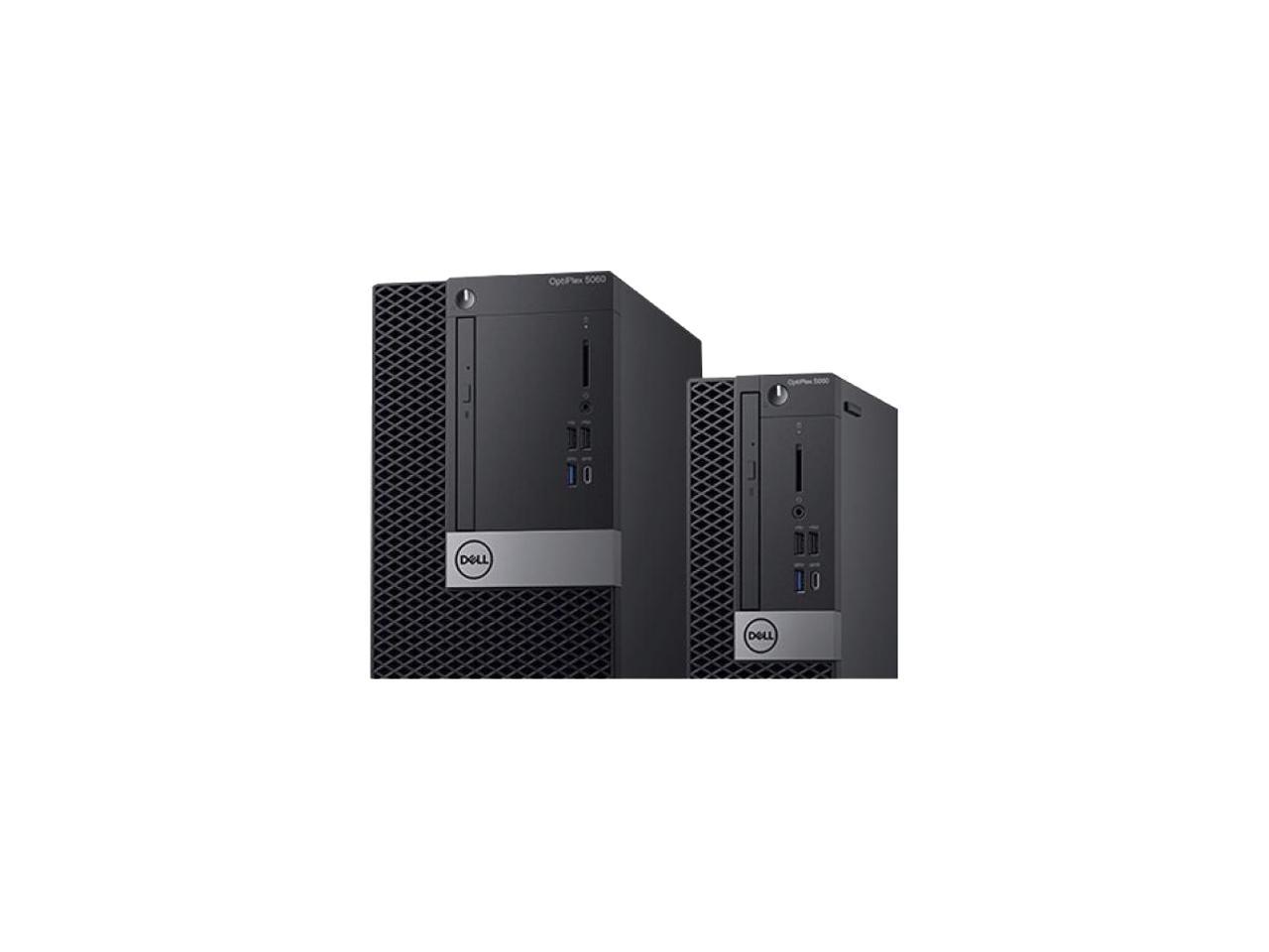 Dell OptiPlex 5000 5060 Desktop Computer - Intel Core i5 (8th Gen) i5-8500 3 GHz - 8 GB DDR4 SDRAM - 500 GB HDD - Windows 10 Pro 64-bit (English/French/Spanish) - Mini-tower