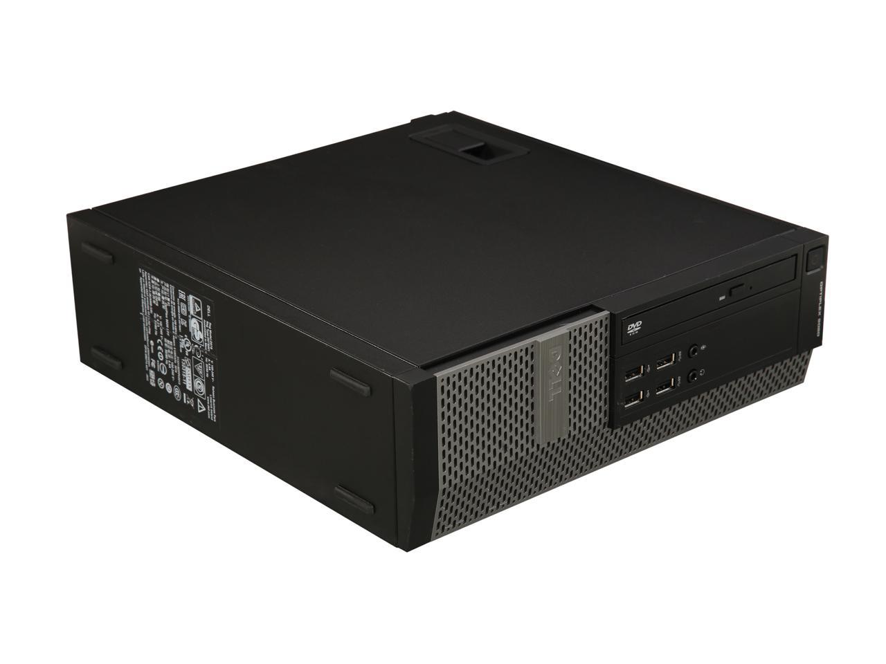 DELL Grade A Desktop Computer OptiPlex 9020 Intel Core i7 4th Gen 4770 (3.40 GHz) 16 GB DDR3 512 GB SSD Intel HD Graphics 4600 Windows 10 Pro 64-bit