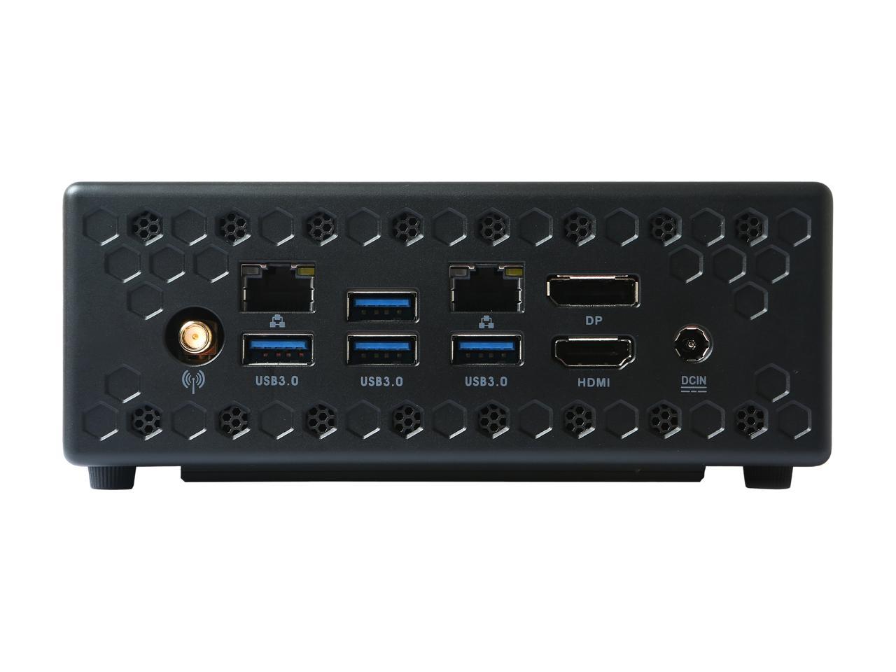 ZOTAC C Series ZBOX CI527 NANO, Palm-Sized Passive Cooled Mini PC, 7th Gen Intel Core i3-7100U, Dual-Core 2.4 GHz CPU, Intel HD Graphics 620, Support Up to 2 Displays in 4K. Barebones No Memory/Storage/OS - ZBOX-CI527NANO-U