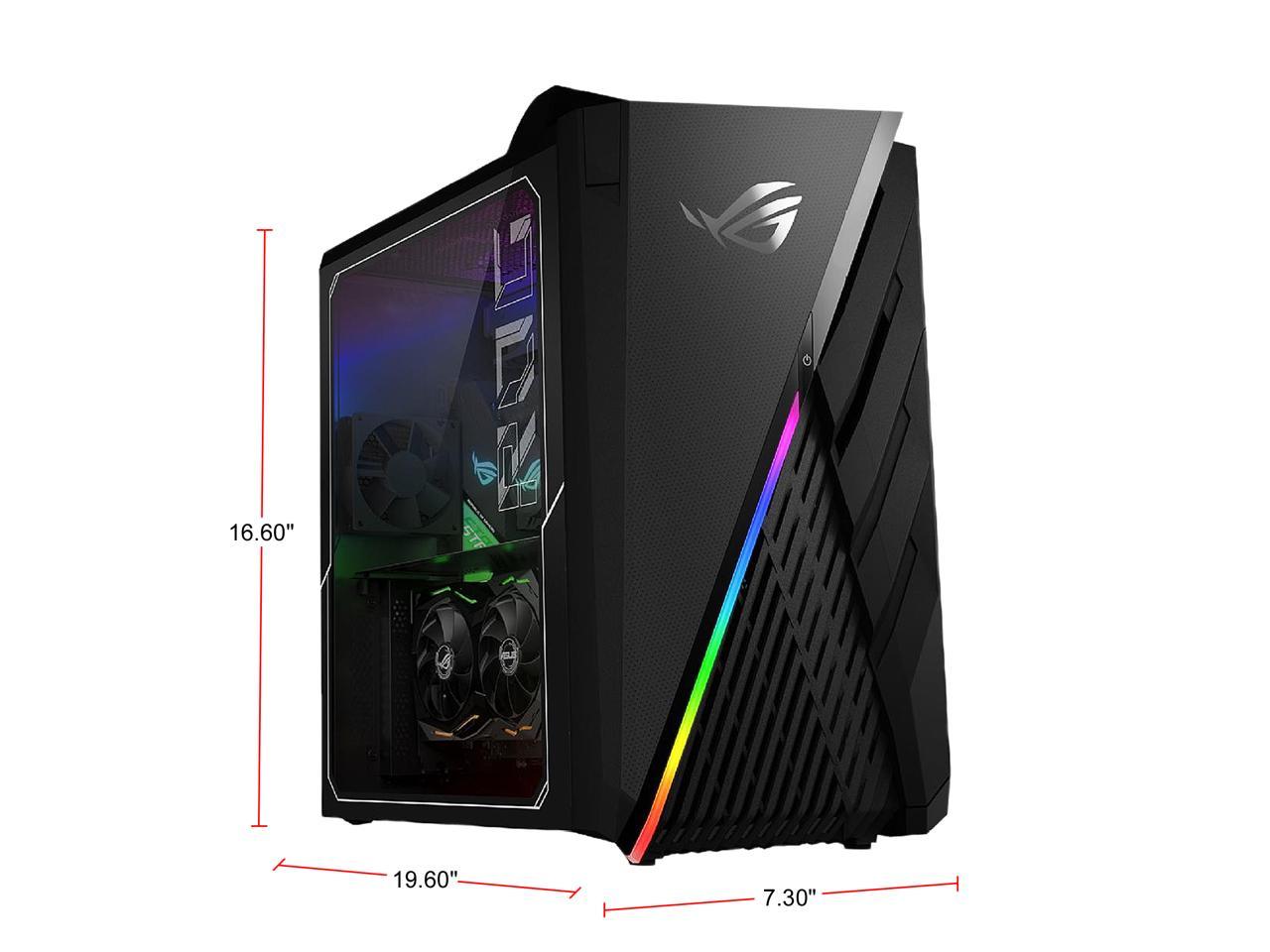 ASUS Gaming Desktop G15DH-DS562 Ryzen 5 3rd Gen 3600X (3.80 GHz) 16 GB DDR4 1 TB HDD 512 GB PCIe SSD NVIDIA GeForce GTX 1660 Ti Windows 10 Home 64-bit