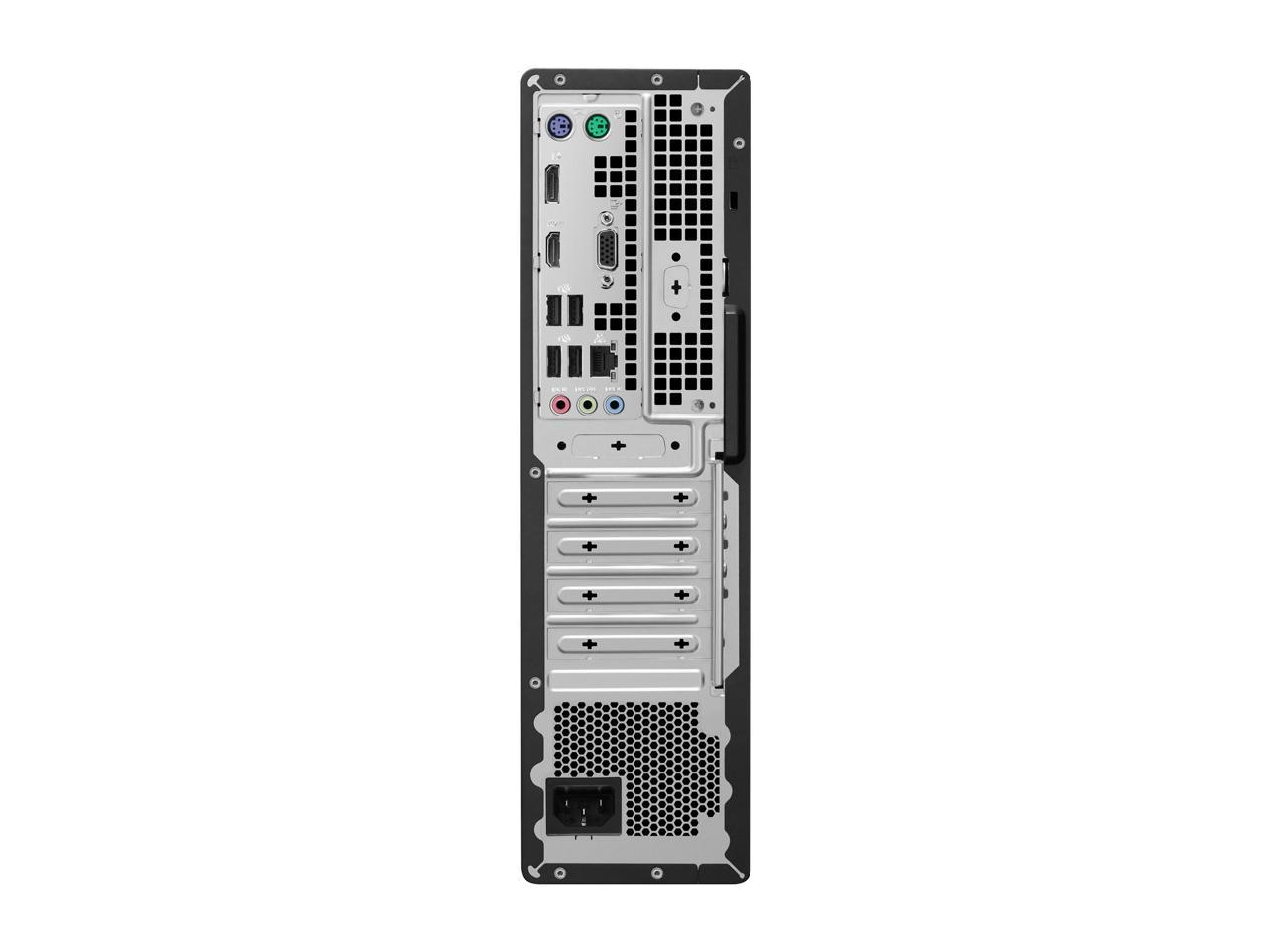 ASUS ExpertCenter D500SA Small Form Factor Desktop PC, Intel Core i5-10400, 8 GB DDR4 RAM, 256 GB PCIe SSD, Wi-Fi 6, TPM, Windows 10 Professional, Black, D500SA-EB501