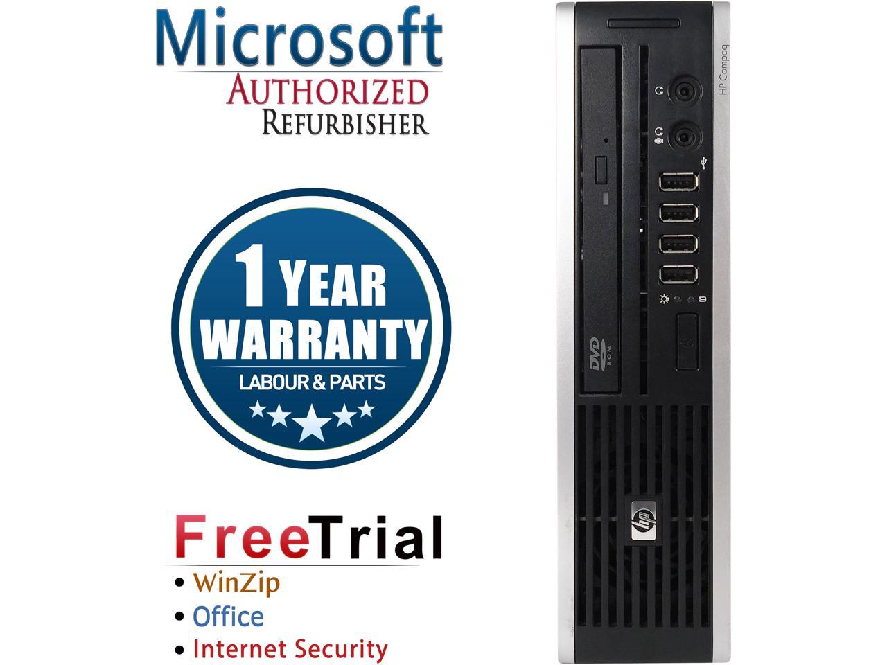 HP Desktop Computer Compaq Elite 8300 Intel Core i7 3rd Gen 3770s (3.10 GHz) 8 GB DDR3 1 TB HDD Intel HD Graphics 4000 Windows 10 Pro Multi-Language, English / Spanish