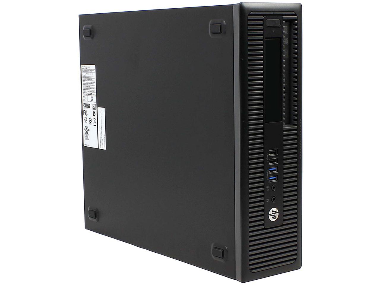 HP Grade A Desktop Computer EliteDesk 800 G1 Intel Core i5 4th Gen 4590 (3.30 GHz) 16 GB DDR3 512 GB SSD Intel HD Graphics 4600 Windows 10 Pro 64-bit