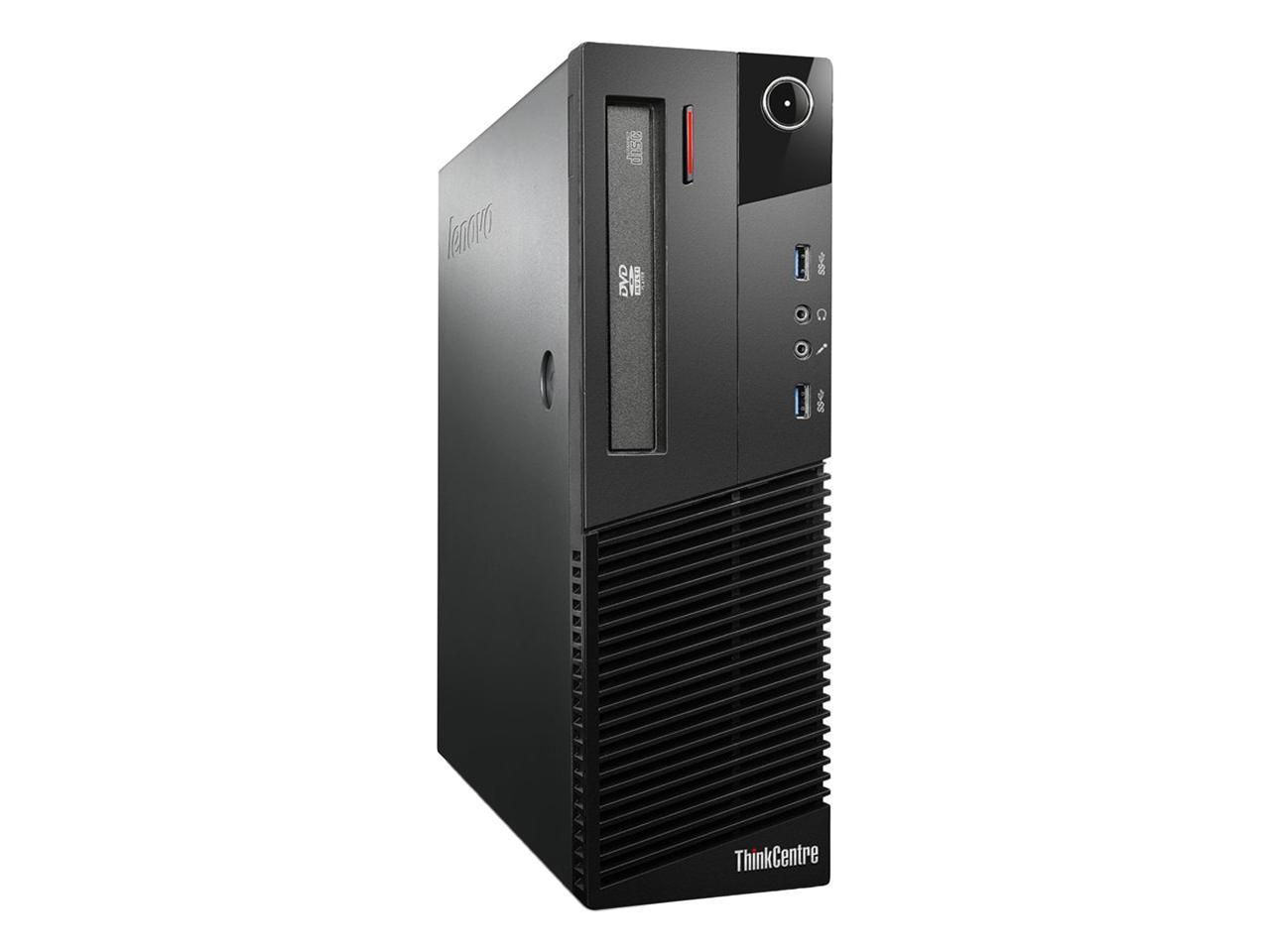 Refurbished Lenovo ThinkCentre M93P Slim/Small form factor Intel Core i5 4570 3.20 GHz / 16 GB DDR3 / 240G SSD+500G HDD / DVD / WIFI / Windows 10 Professional 64 Bit / 1 Year Warranty