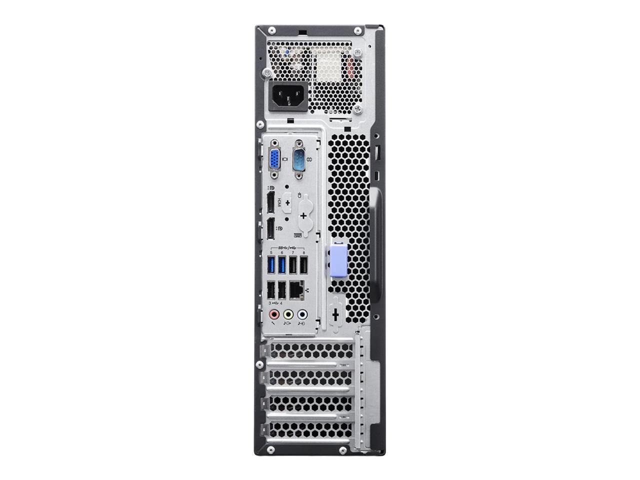 Refurbished Lenovo ThinkCentre M93P Slim/Small form factor Intel Core i5 4570 3.20 GHz / 16 GB DDR3 / 240G SSD+500G HDD / DVD / WIFI / Windows 10 Professional 64 Bit / 1 Year Warranty