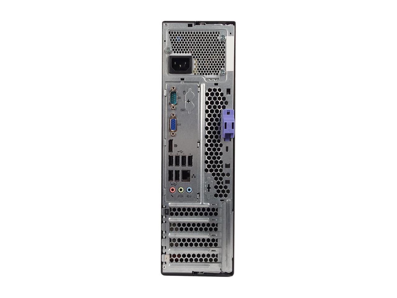 Lenovo Desktop Computer ThinkCentre M91P-SFF Intel Core i5 2nd Gen 2400 (3.10 GHz) 8 GB DDR3 1 TB HDD Intel HD Graphics 2000 Windows 10 Pro Multi-Language, English / Spanish