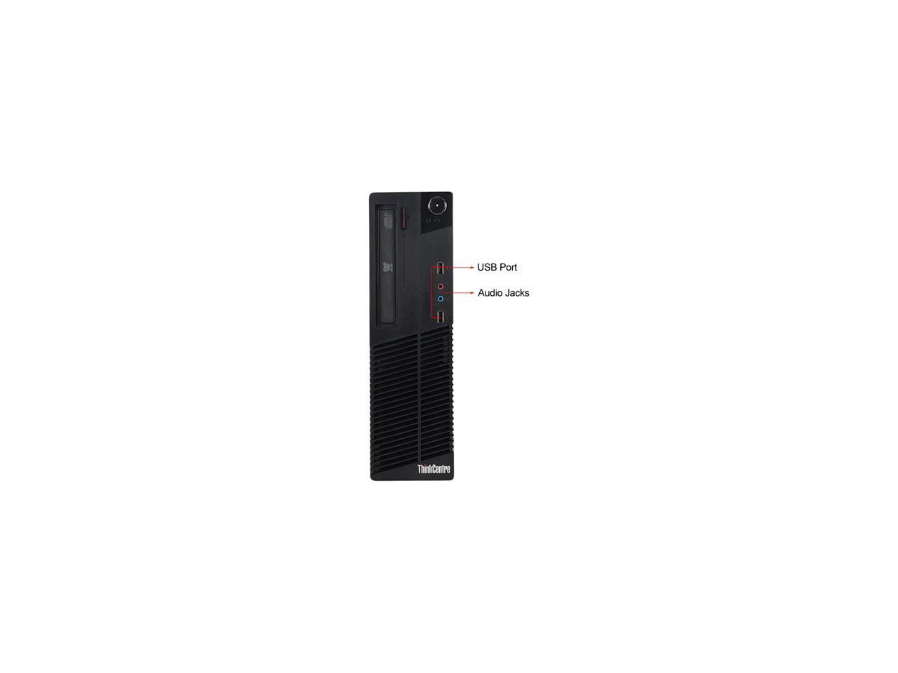 Refurbished Lenovo M72E Slim/Small form factor Intel Core i5 3470 3.2G / 8G DDR3 / 320G / DVD / Windows 7 Professional 64 Bit / 1 Year Warranty